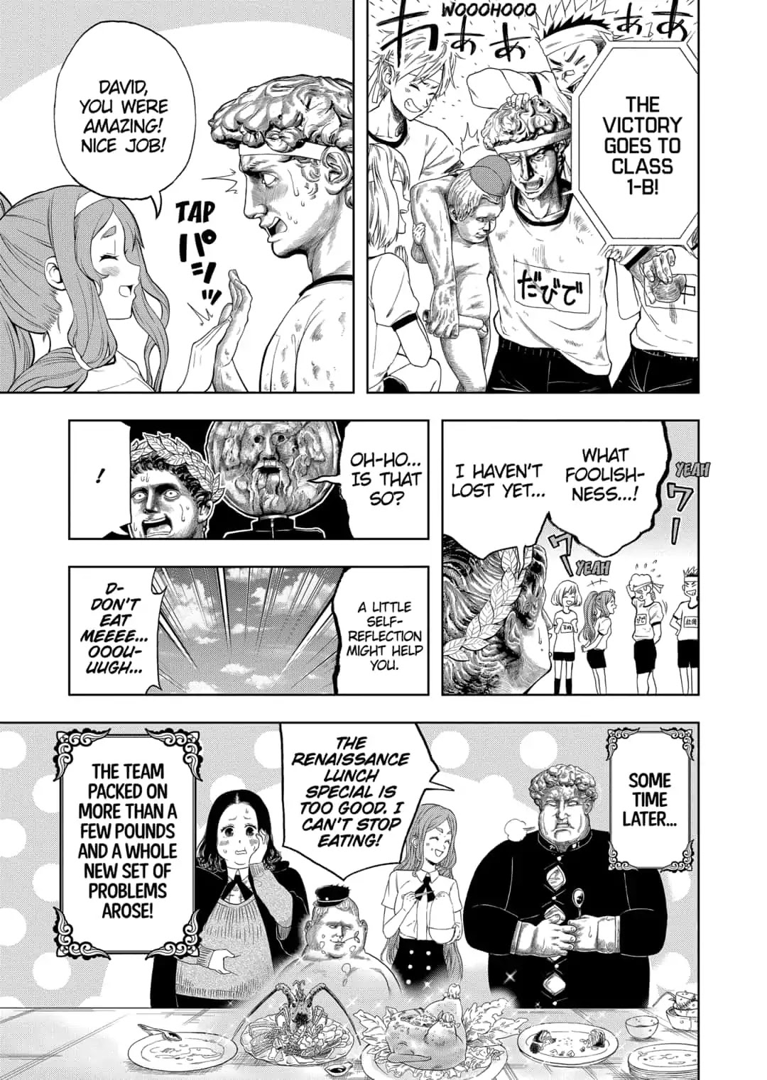 Shishunki Renaissance David-kun Chapter 27 page 13 - Chapter 27: Run David, Run!