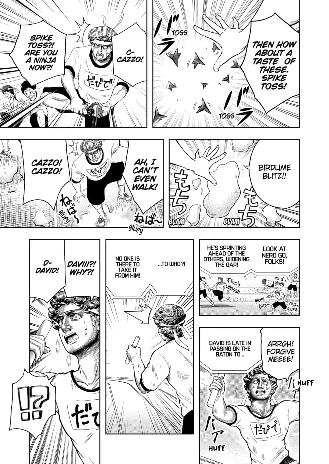 Shishunki Renaissance David-kun Chapter 27 page 5 - Chapter 27: Run David, Run!