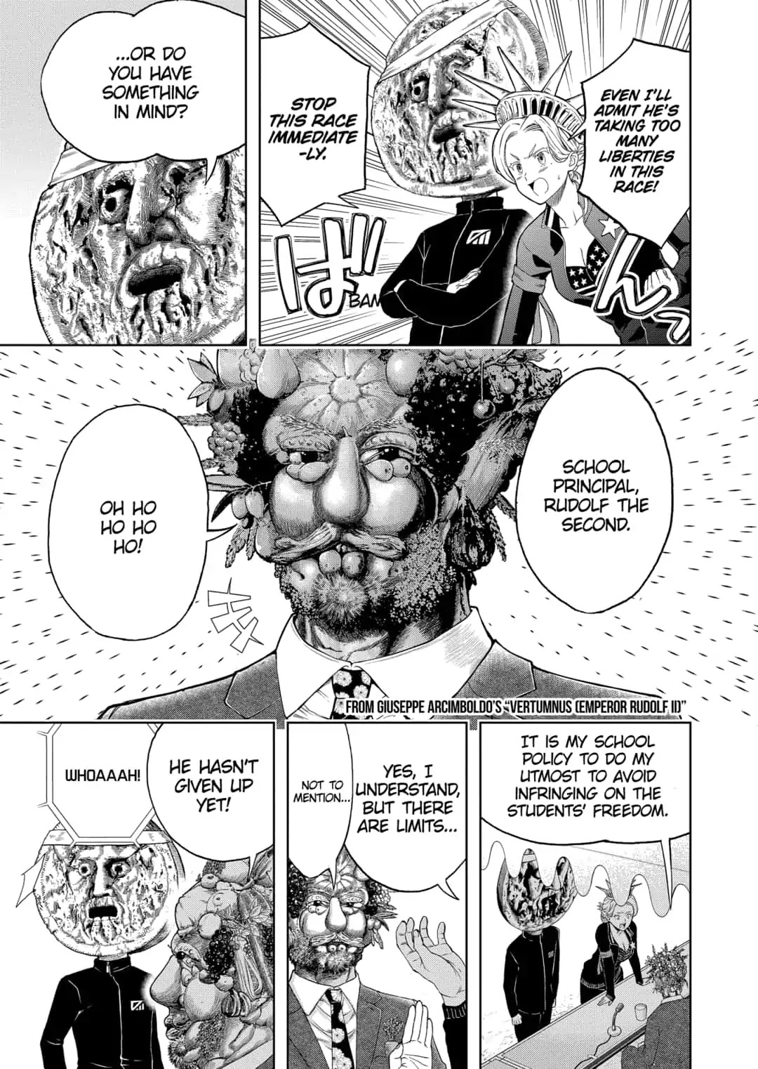 Shishunki Renaissance David-kun Chapter 27 page 7 - Chapter 27: Run David, Run!