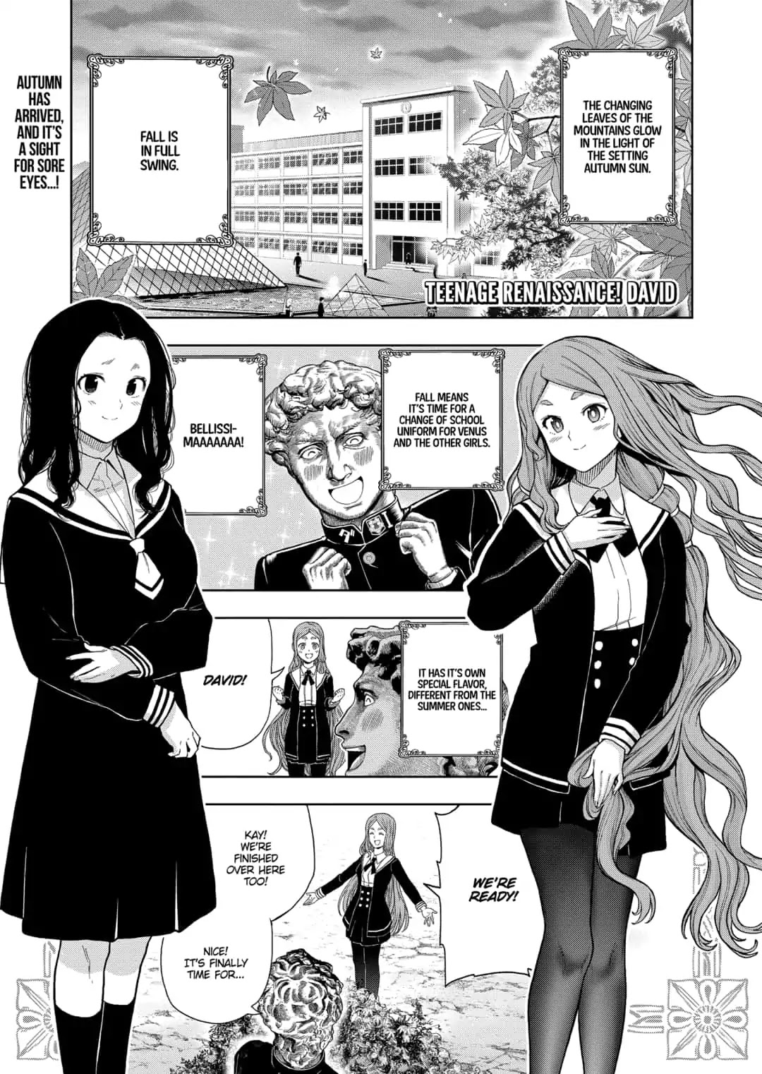 Shishunki Renaissance David-kun Chapter 28 page 1 - Chapter 28: Roasted Potato Destiny