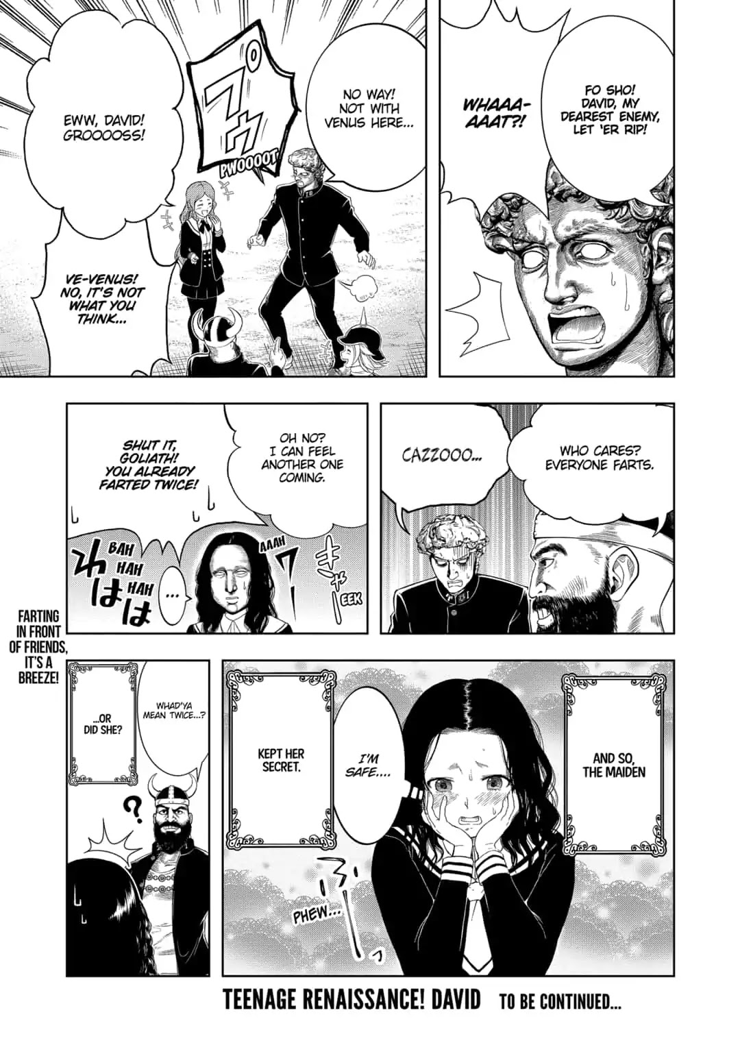 Shishunki Renaissance David-kun Chapter 28 page 13 - Chapter 28: Roasted Potato Destiny