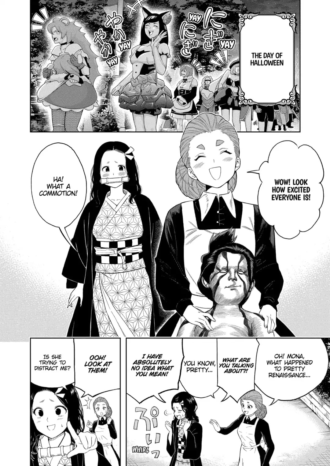 Shishunki Renaissance David-kun Chapter 29 page 10 - Chapter 29: Nightmare Halloween