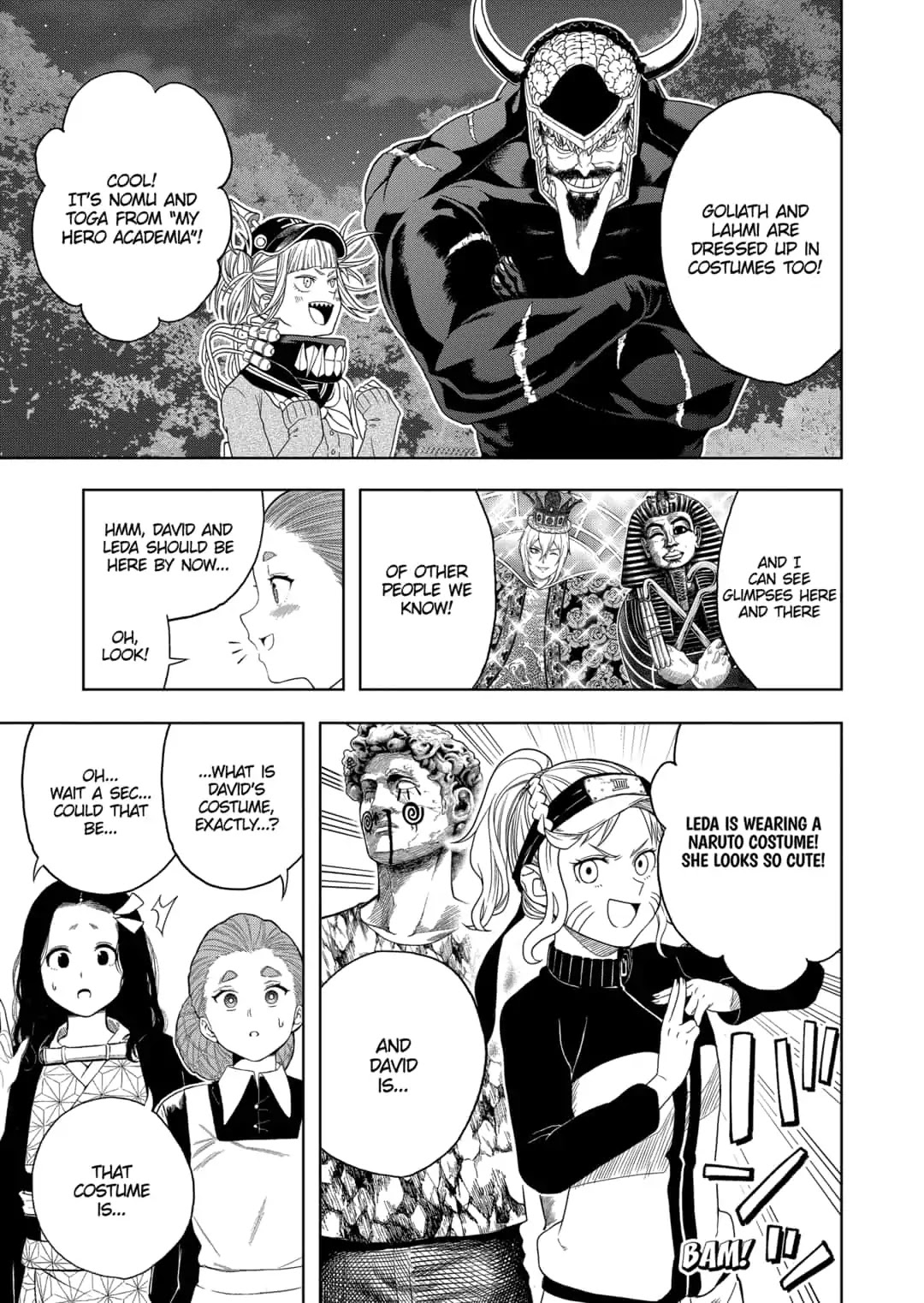 Shishunki Renaissance David-kun Chapter 29 page 11 - Chapter 29: Nightmare Halloween