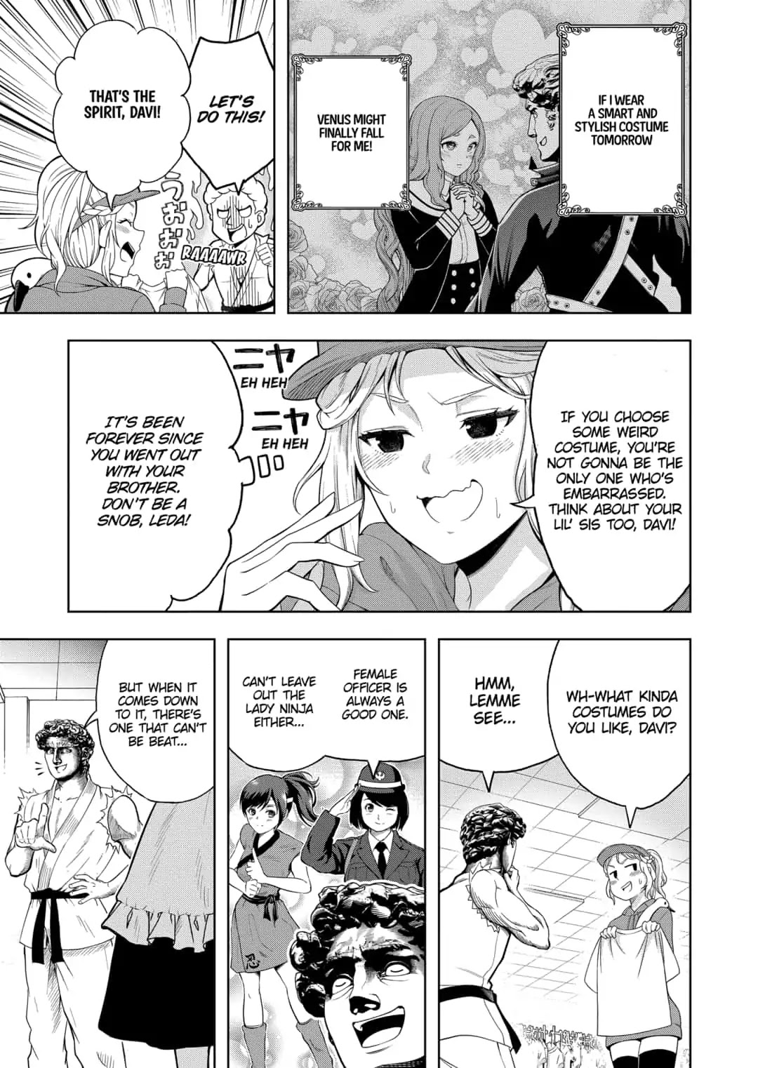 Shishunki Renaissance David-kun Chapter 29 page 3 - Chapter 29: Nightmare Halloween