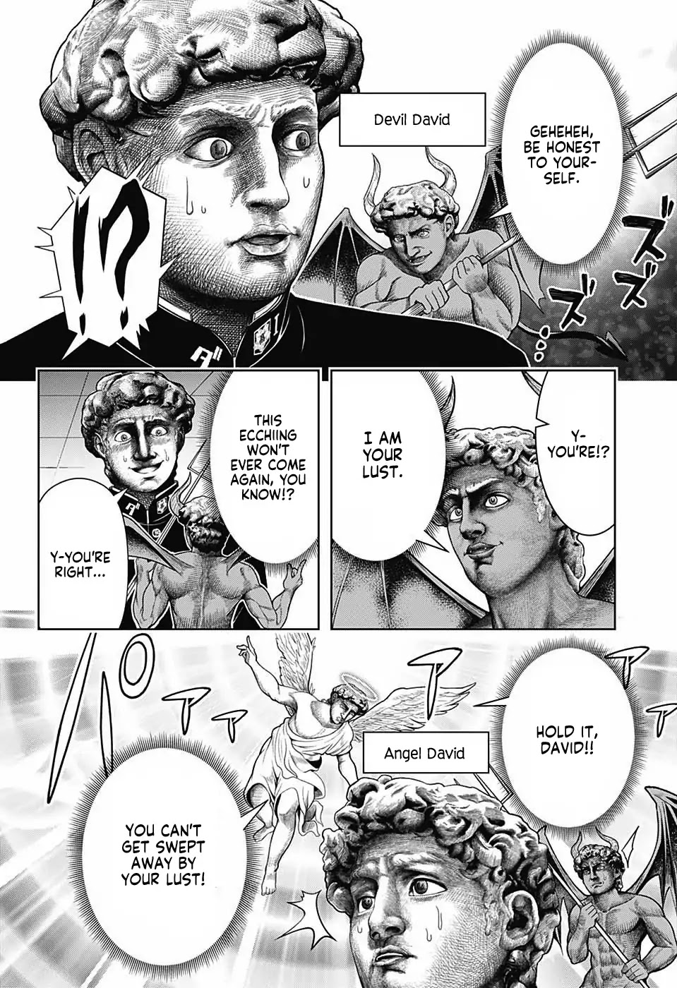 Shishunki Renaissance David-kun Chapter 3 page 12 - Chapter 3: David-kun's First Experience