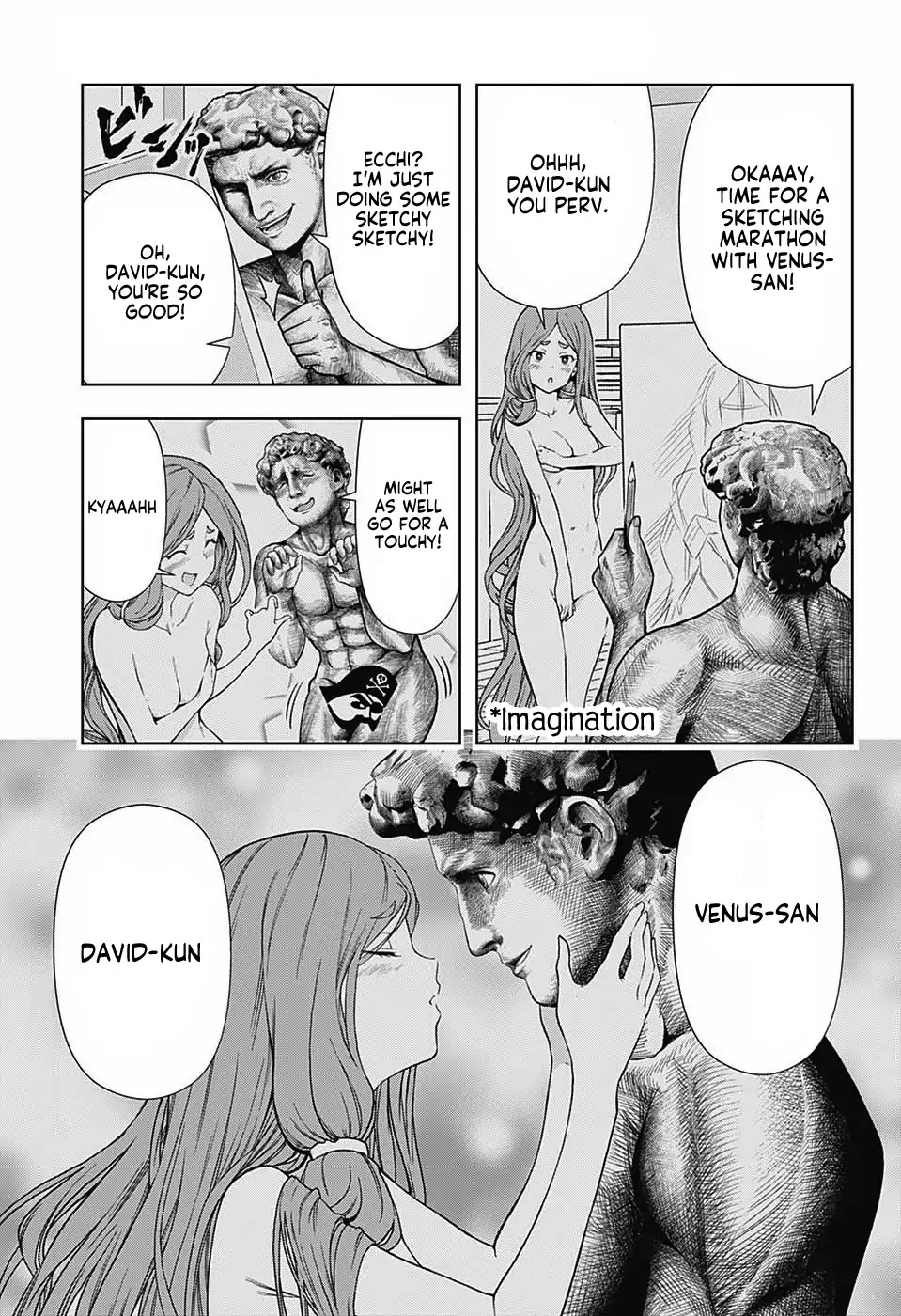 Shishunki Renaissance David-kun Chapter 3 page 9 - Chapter 3: David-kun's First Experience
