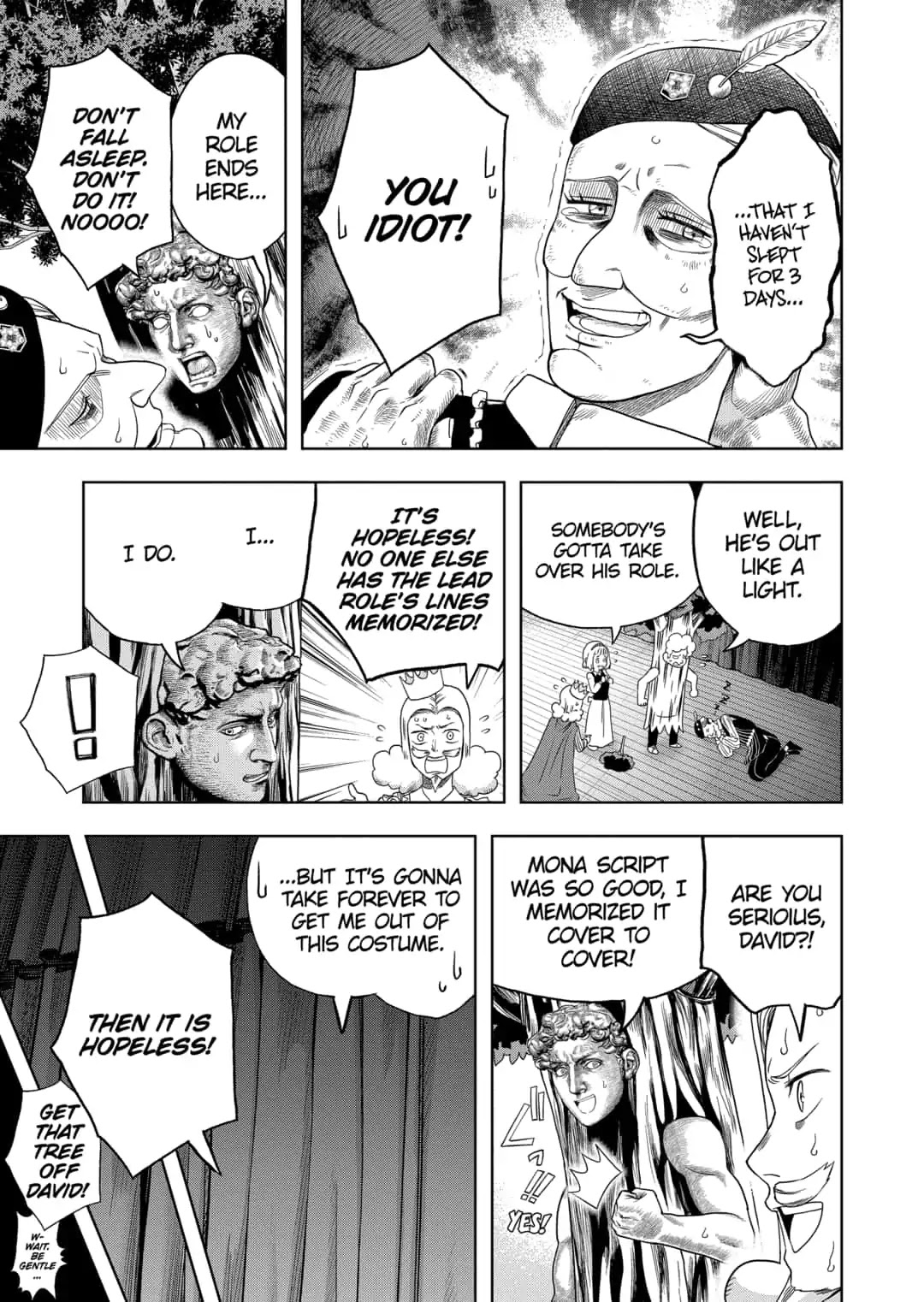 Shishunki Renaissance David-kun Chapter 30 page 7 - Chapter 30: Louvre High School Culture Festival