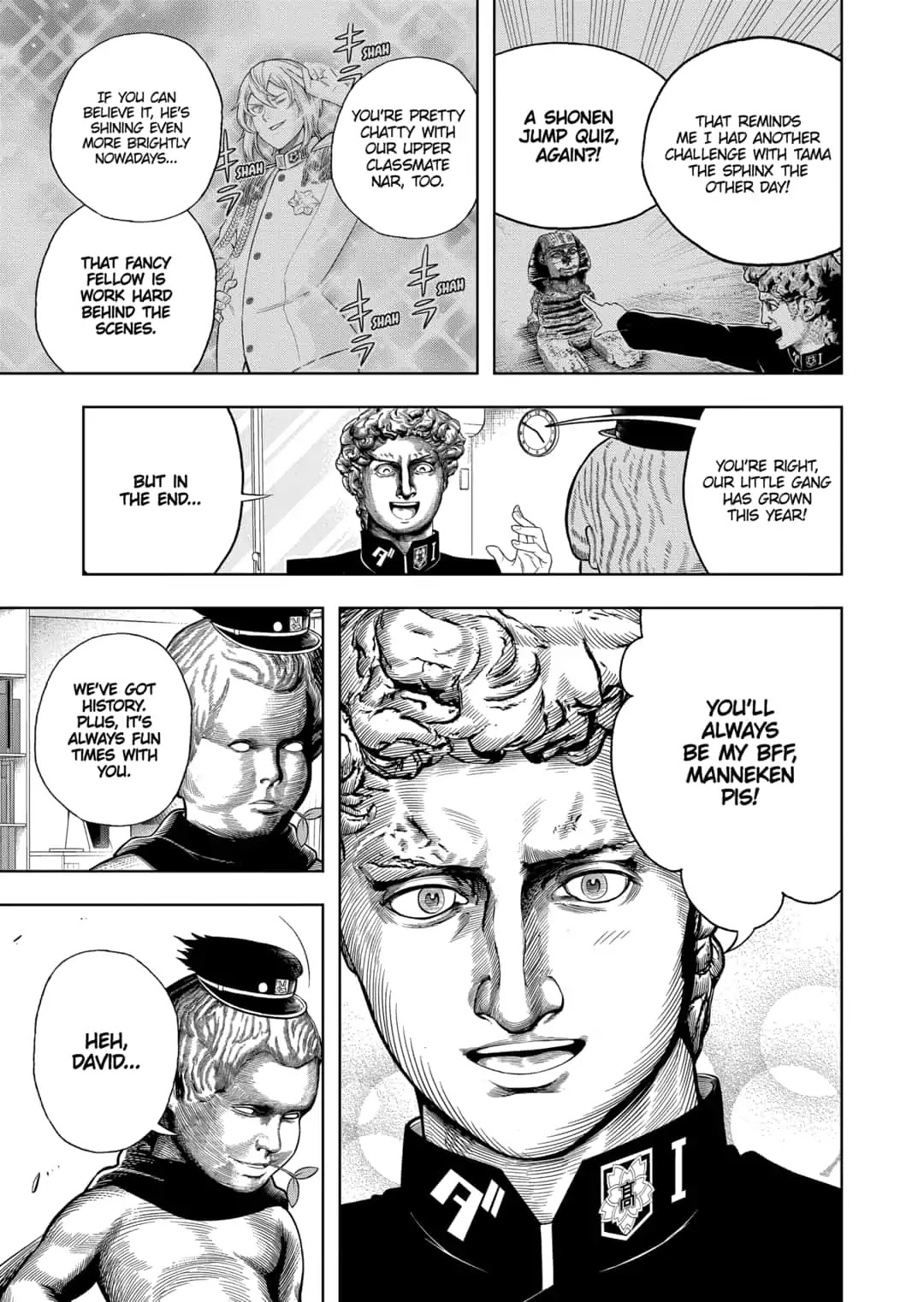 Shishunki Renaissance David-kun Chapter 31 page 11 - Chapter 31: The Great Christmas Scheme