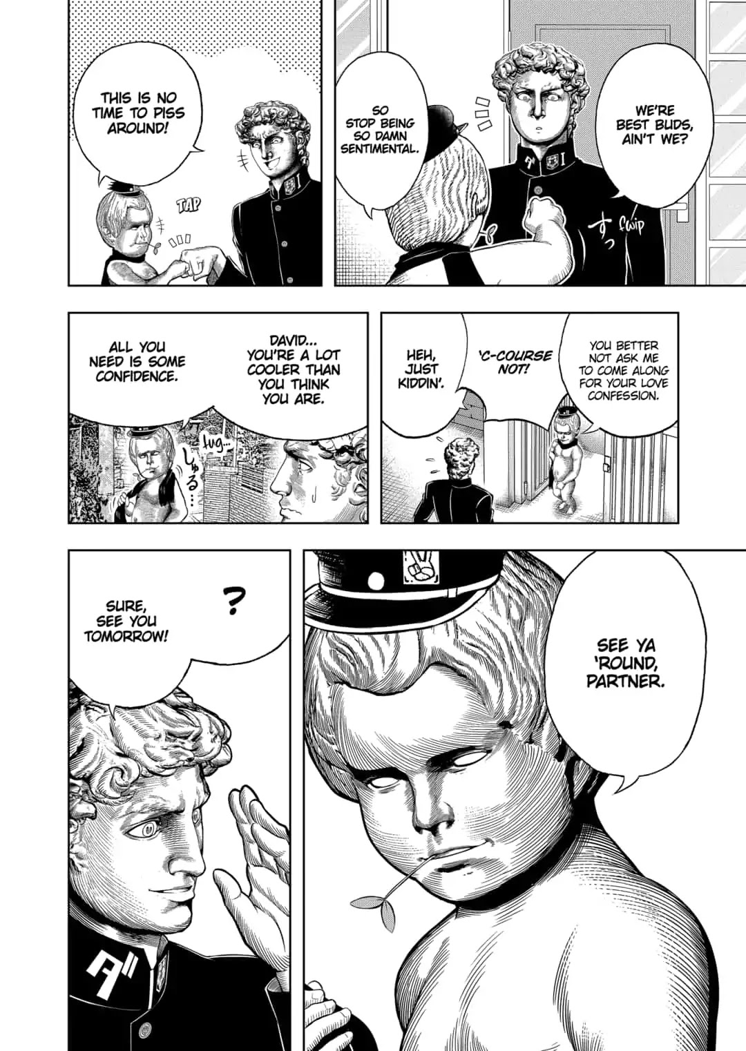 Shishunki Renaissance David-kun Chapter 31 page 12 - Chapter 31: The Great Christmas Scheme