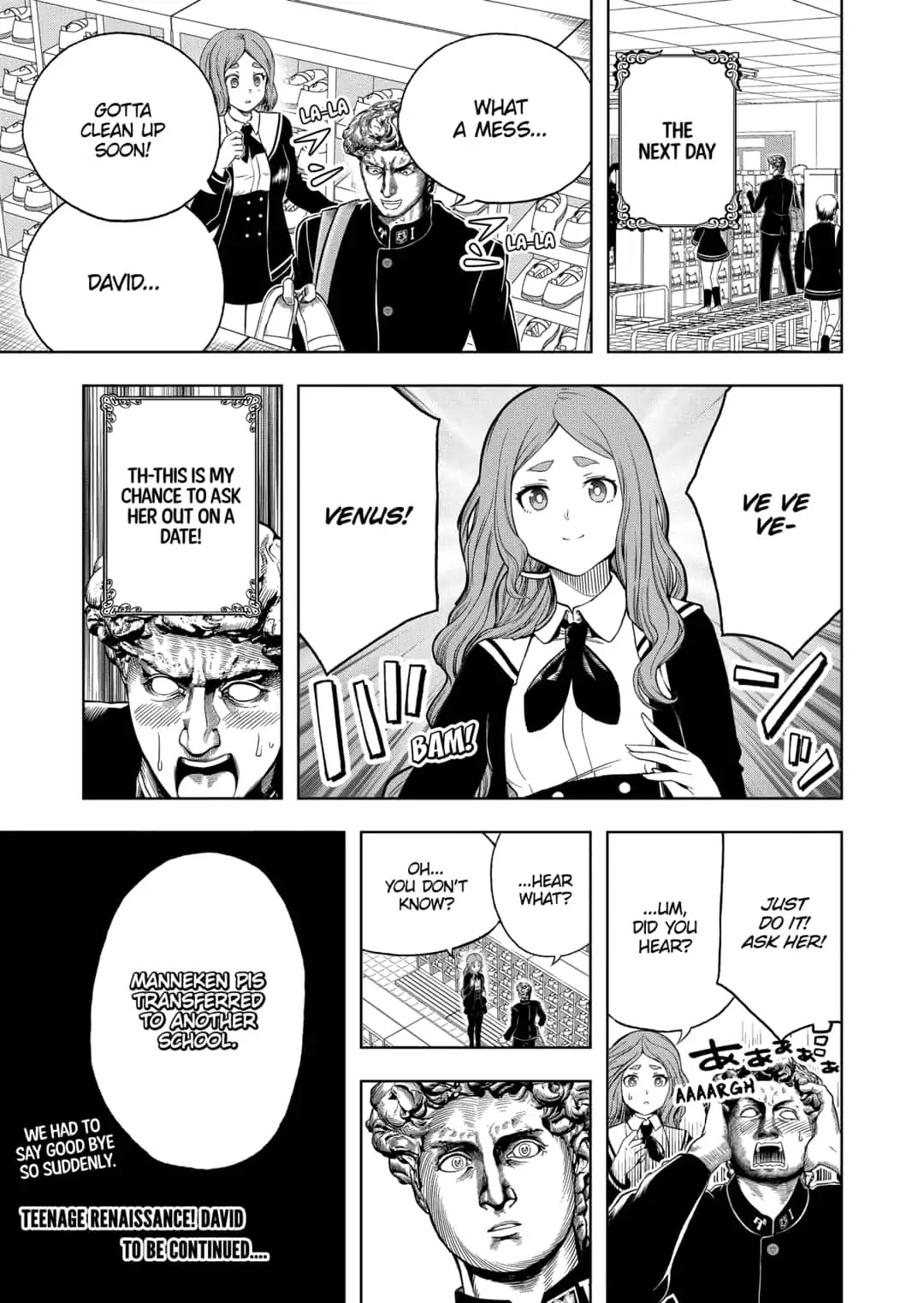 Shishunki Renaissance David-kun Chapter 31 page 13 - Chapter 31: The Great Christmas Scheme