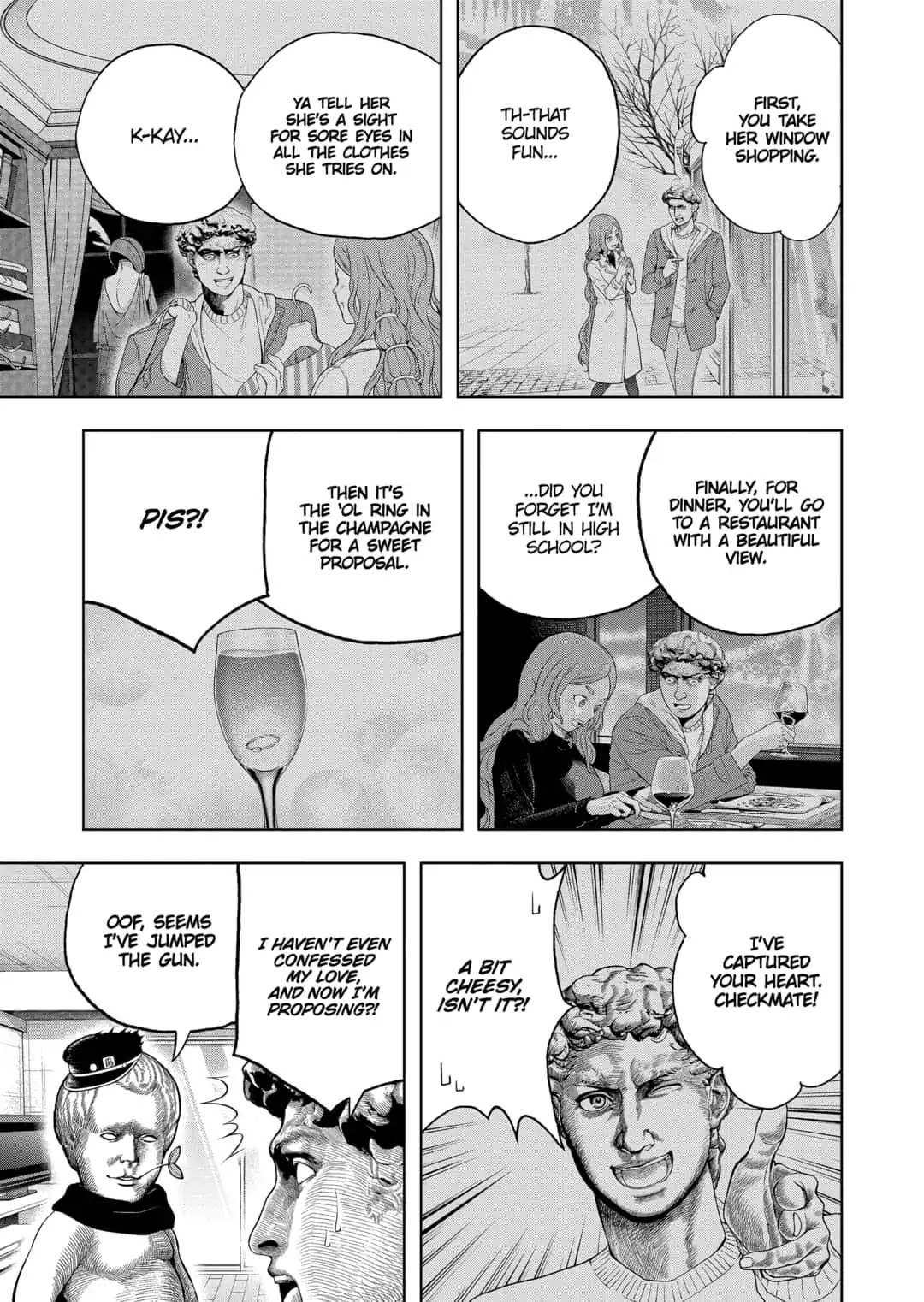 Shishunki Renaissance David-kun Chapter 31 page 5 - Chapter 31: The Great Christmas Scheme