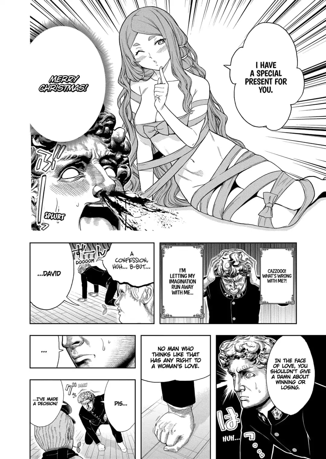 Shishunki Renaissance David-kun Chapter 31 page 8 - Chapter 31: The Great Christmas Scheme