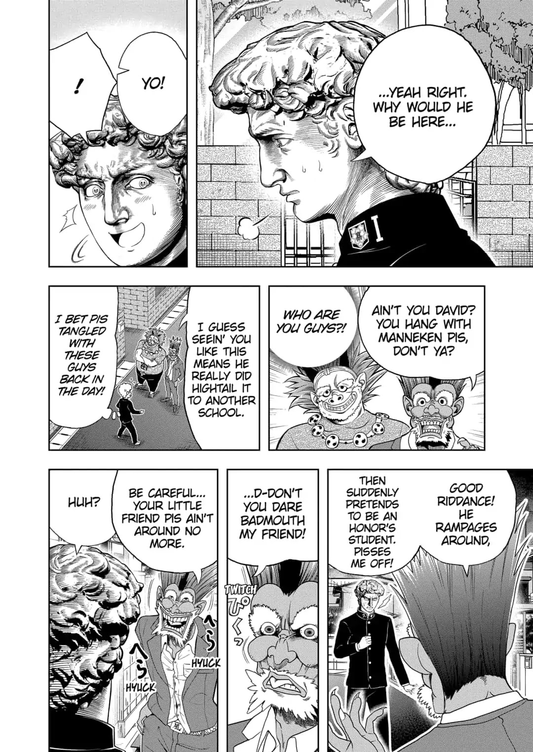 Shishunki Renaissance David-kun Chapter 32 page 8 - Chapter 32: Even In The Pouring Rain