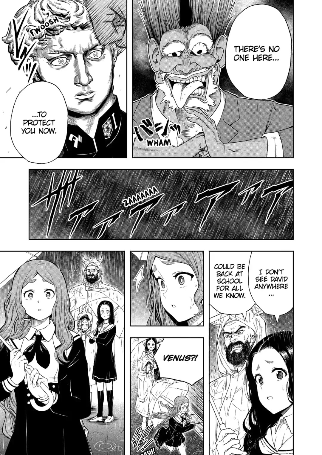 Shishunki Renaissance David-kun Chapter 32 page 9 - Chapter 32: Even In The Pouring Rain