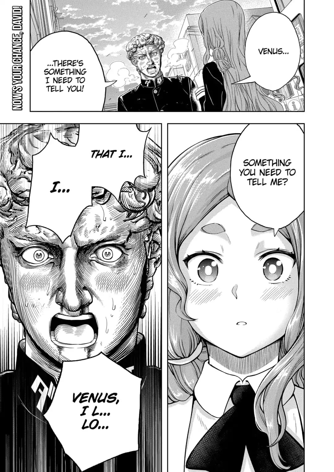 Shishunki Renaissance David-kun Chapter 34 page 13 - Chapter 34: Hello, My Friend