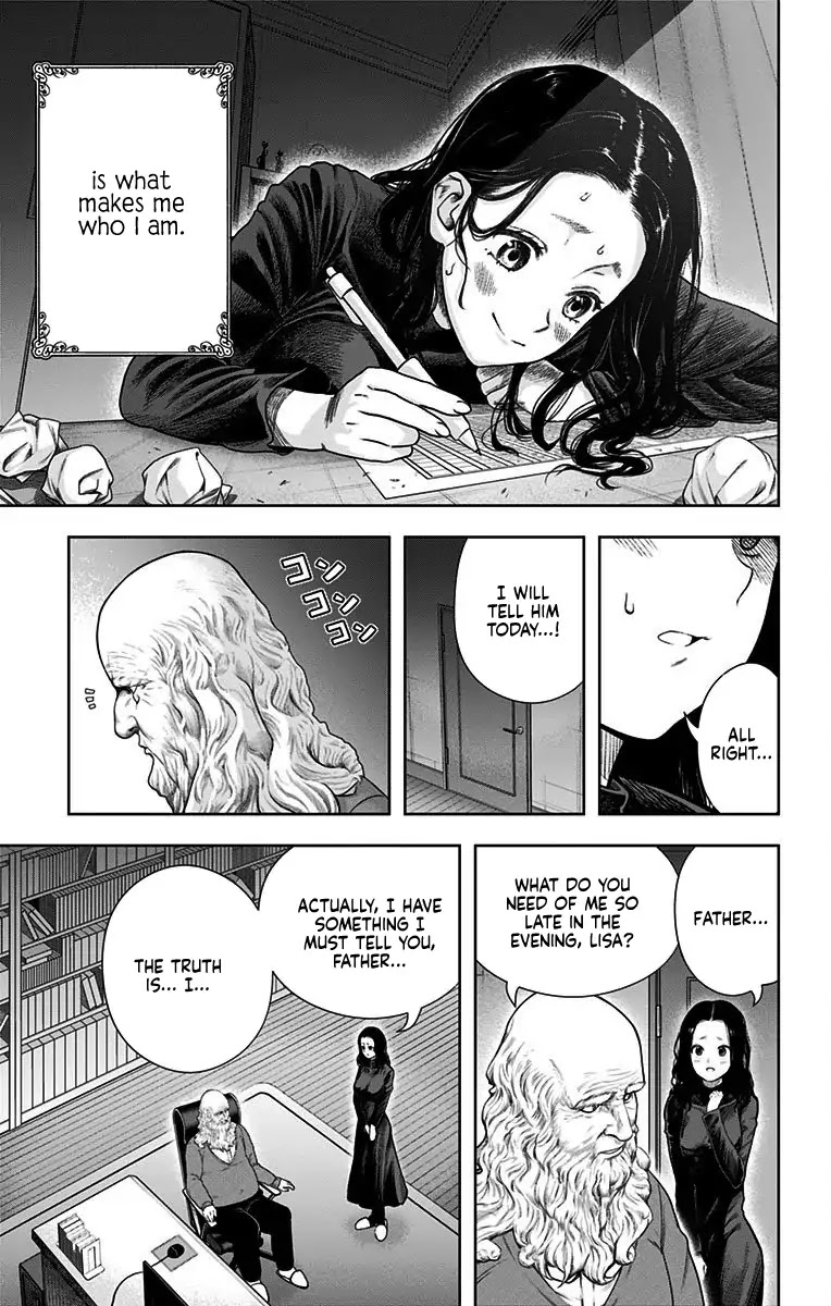 Shishunki Renaissance David-kun Chapter 35.1 page 19 - Chapter 35.1: Mona Lisa Smile