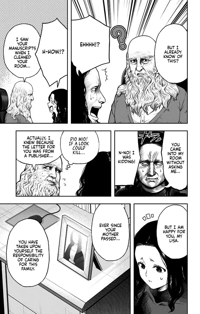 Shishunki Renaissance David-kun Chapter 35.1 page 21 - Chapter 35.1: Mona Lisa Smile