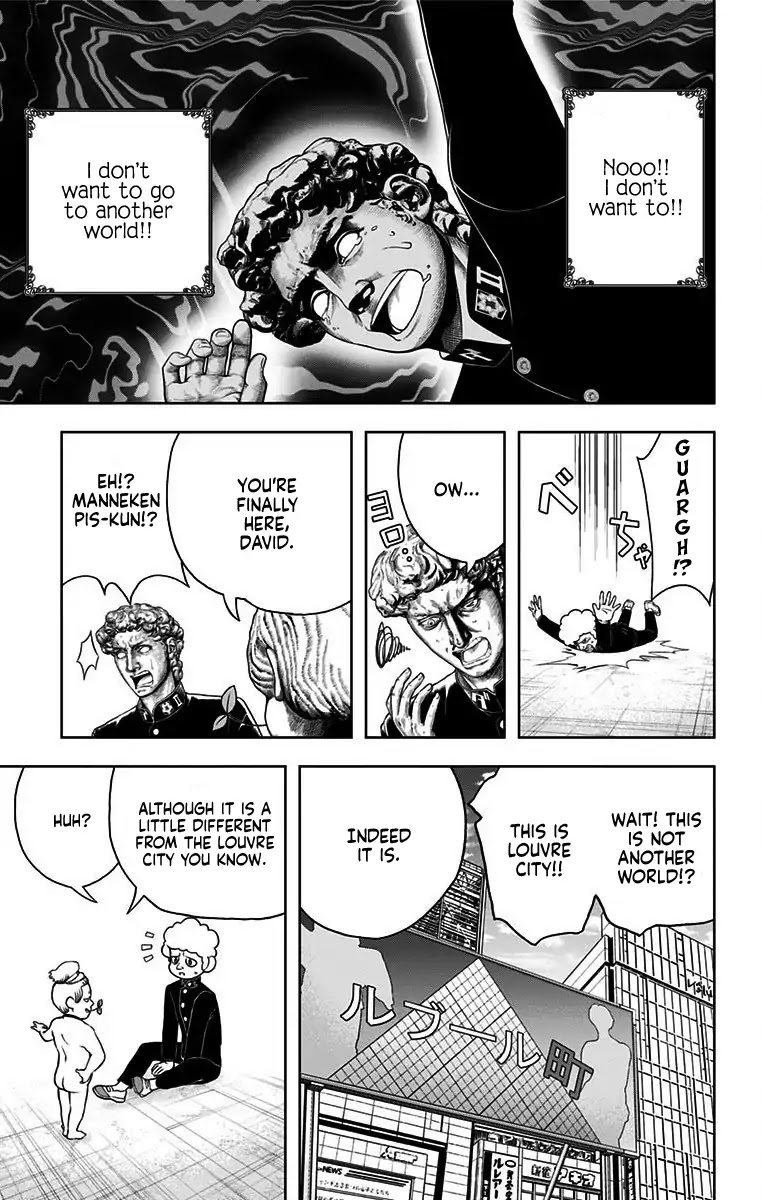 Shishunki Renaissance David-kun Chapter 35.2 page 3 - Chapter 35.2: David-kun's Wedding Day