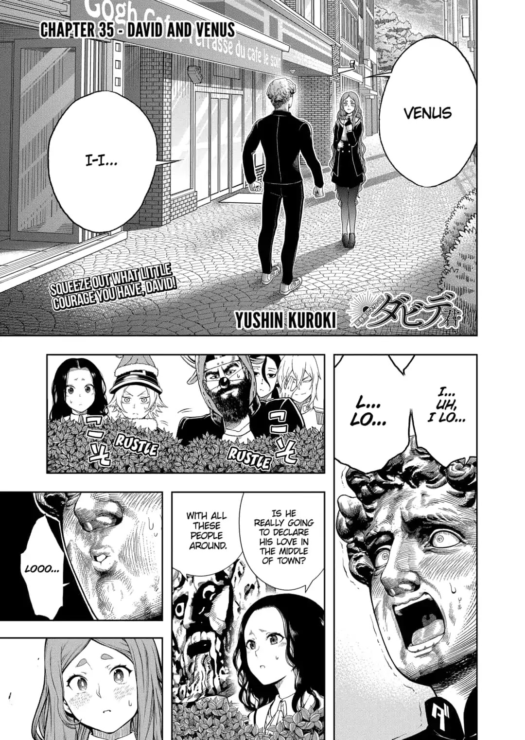 Shishunki Renaissance David-kun Chapter 35 page 1 - Chapter 35: David and Venus [END]