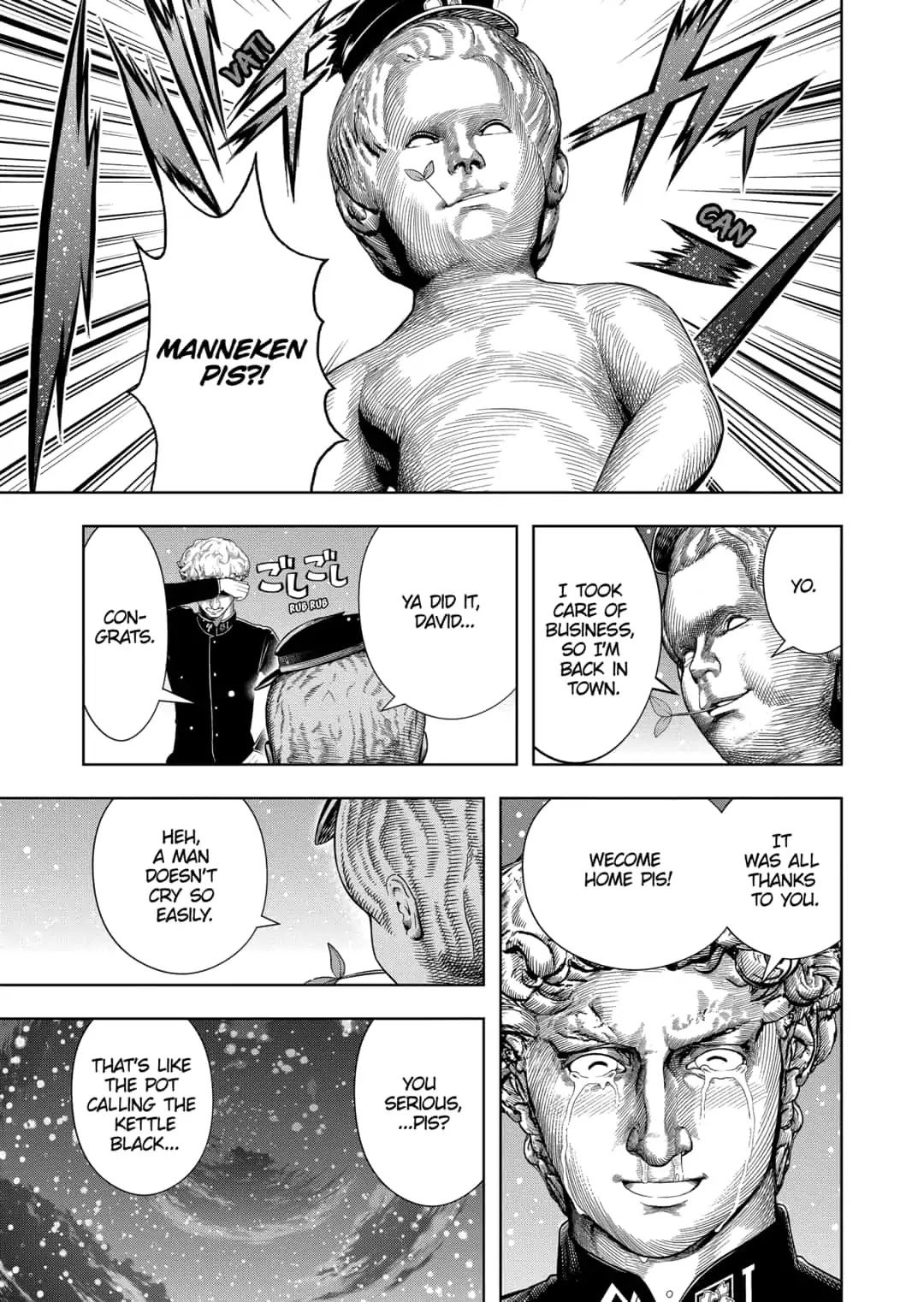 Shishunki Renaissance David-kun Chapter 35 page 11 - Chapter 35: David and Venus [END]