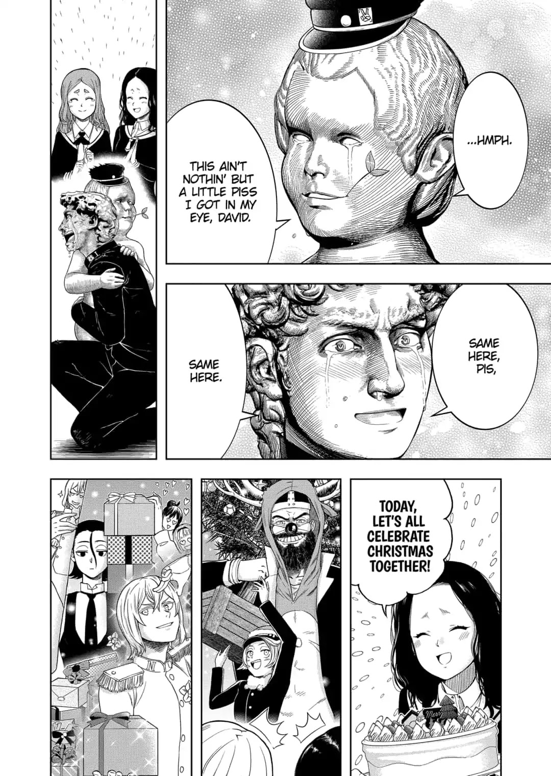 Shishunki Renaissance David-kun Chapter 35 page 12 - Chapter 35: David and Venus [END]