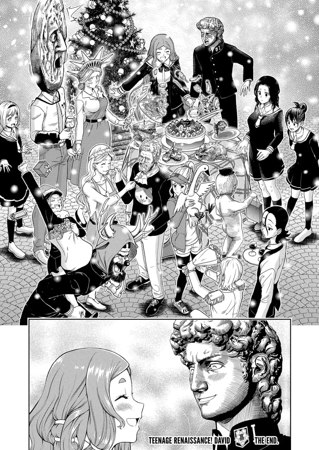 Shishunki Renaissance David-kun Chapter 35 page 13 - Chapter 35: David and Venus [END]