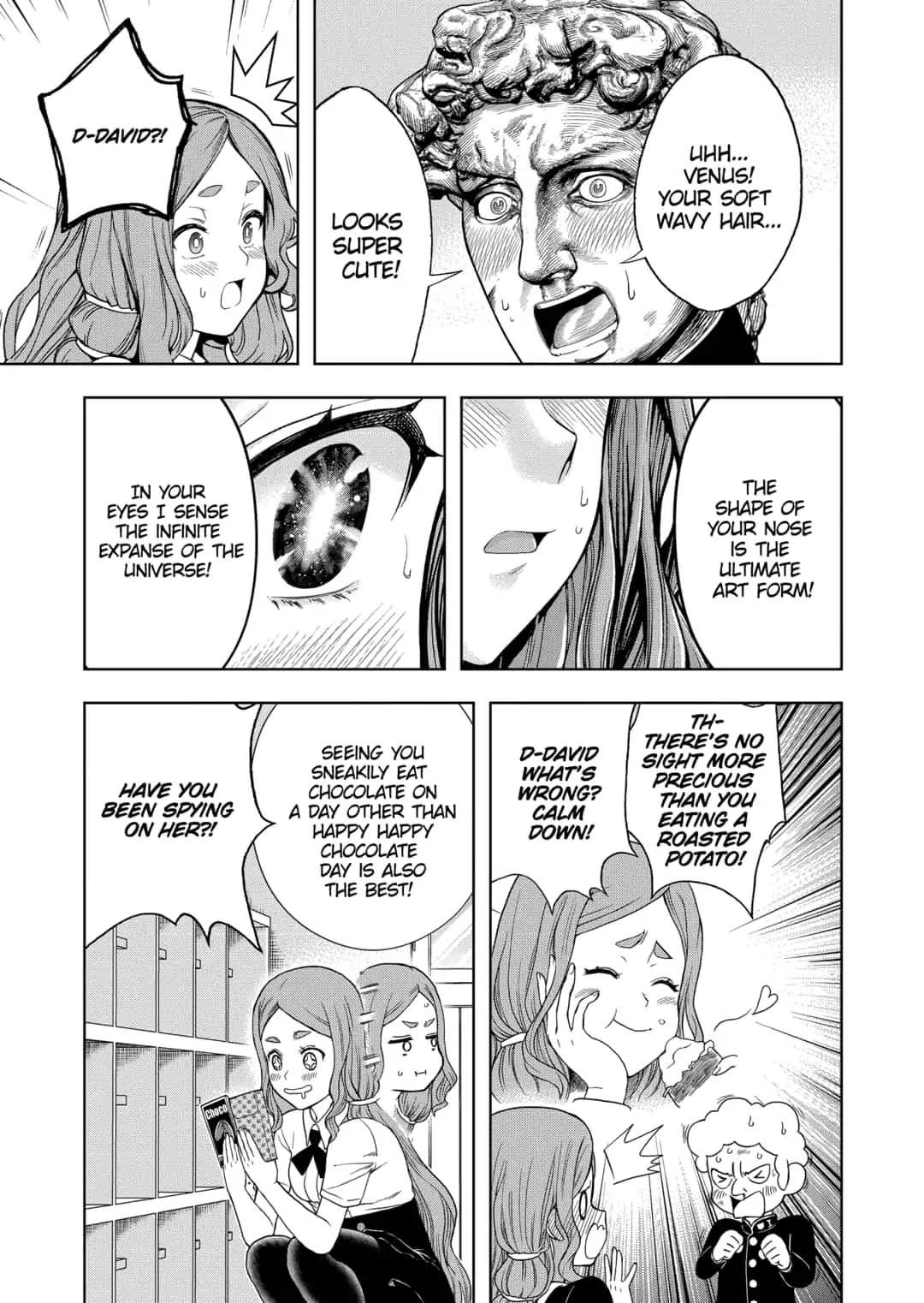 Shishunki Renaissance David-kun Chapter 35 page 3 - Chapter 35: David and Venus [END]