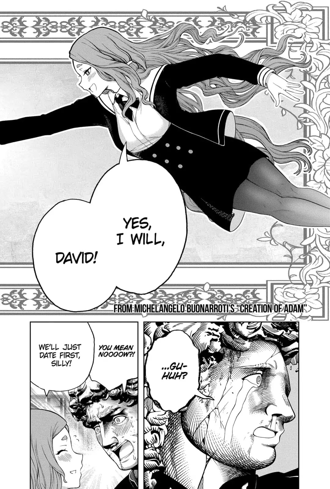 Shishunki Renaissance David-kun Chapter 35 page 8 - Chapter 35: David and Venus [END]