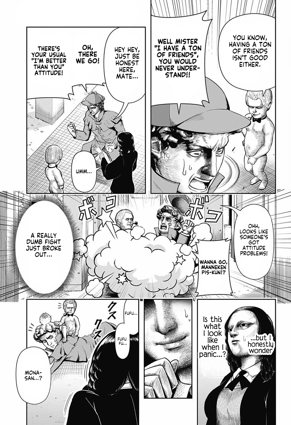Shishunki Renaissance David-kun Chapter 4 page 11 - Chapter 4: The rumored Mona Lisa-san