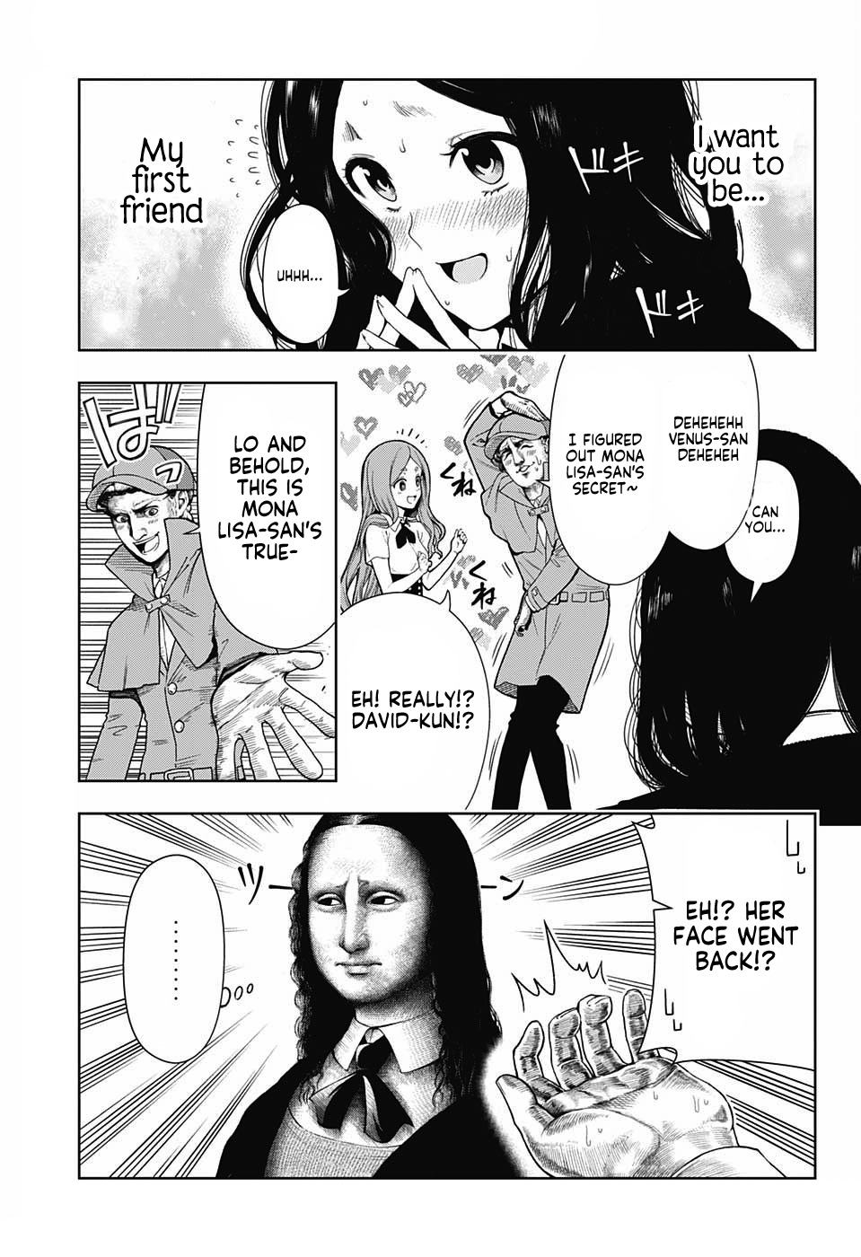 Shishunki Renaissance David-kun Chapter 4 page 13 - Chapter 4: The rumored Mona Lisa-san