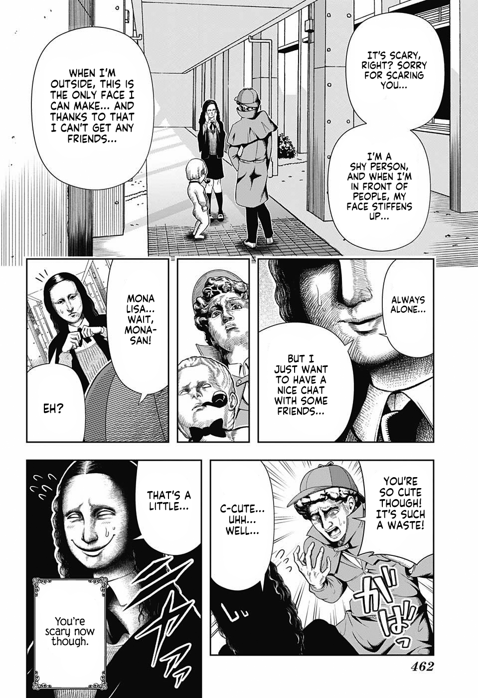 Shishunki Renaissance David-kun Chapter 4 page 8 - Chapter 4: The rumored Mona Lisa-san