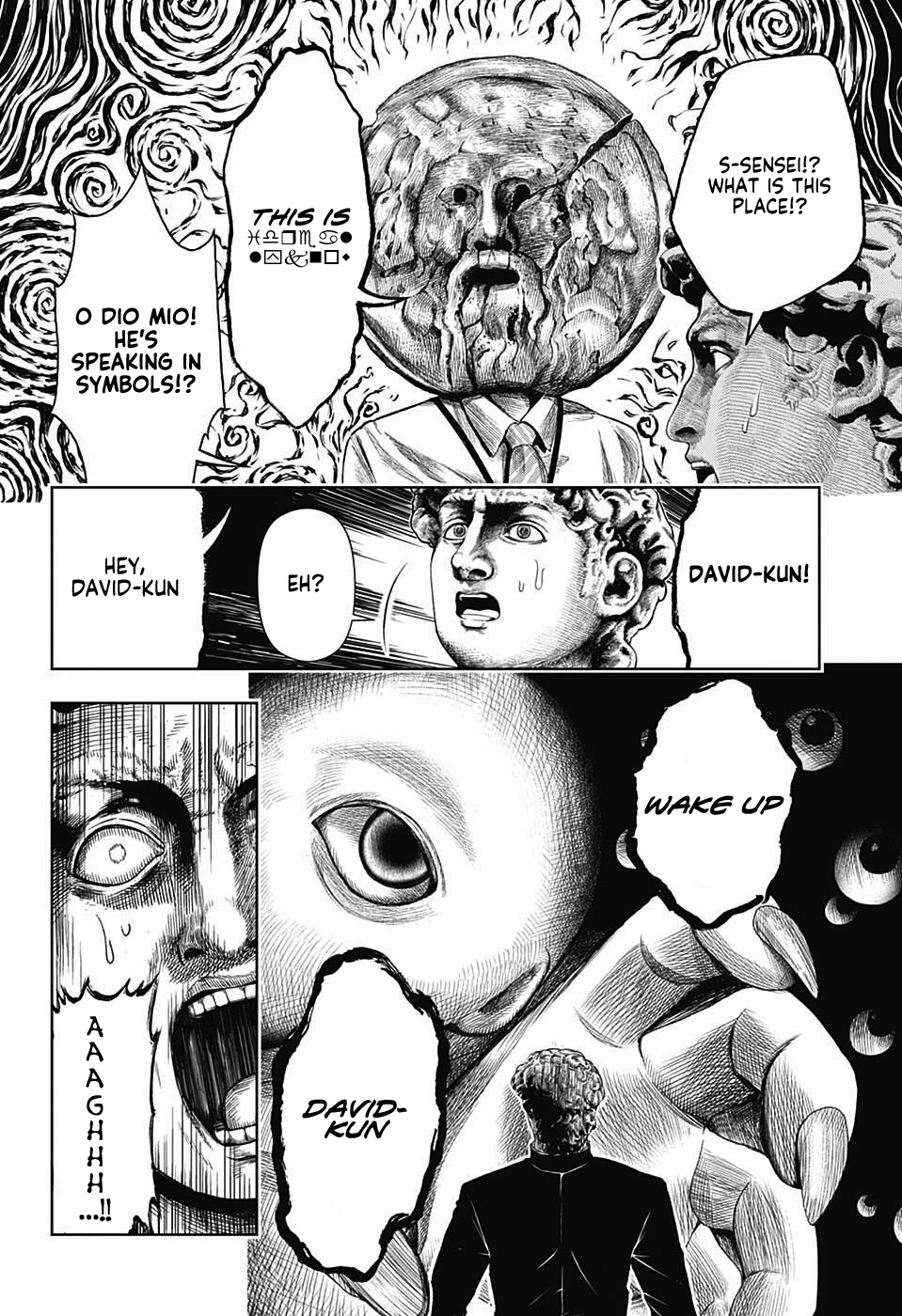Shishunki Renaissance David-kun Chapter 5 page 11 - Chapter 5: Bocca della Verita