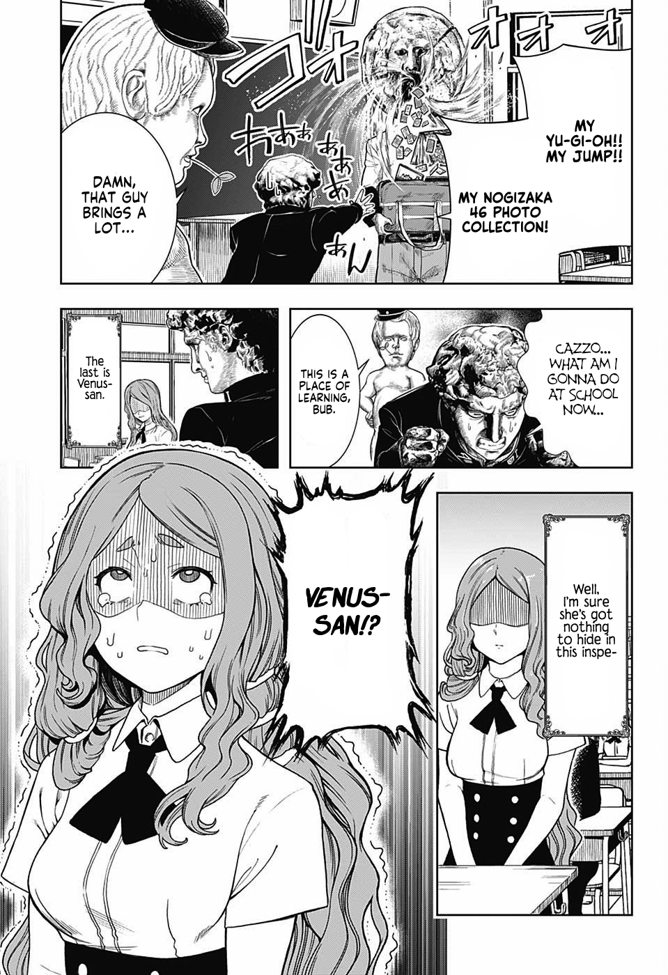 Shishunki Renaissance David-kun Chapter 5 page 7 - Chapter 5: Bocca della Verita