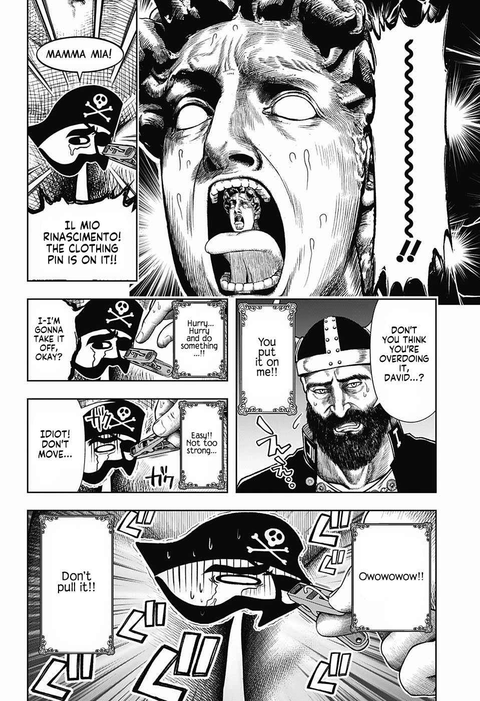 Shishunki Renaissance David-kun Chapter 7 page 10 - Chapter 7: Challenge from Goliath, the Giant