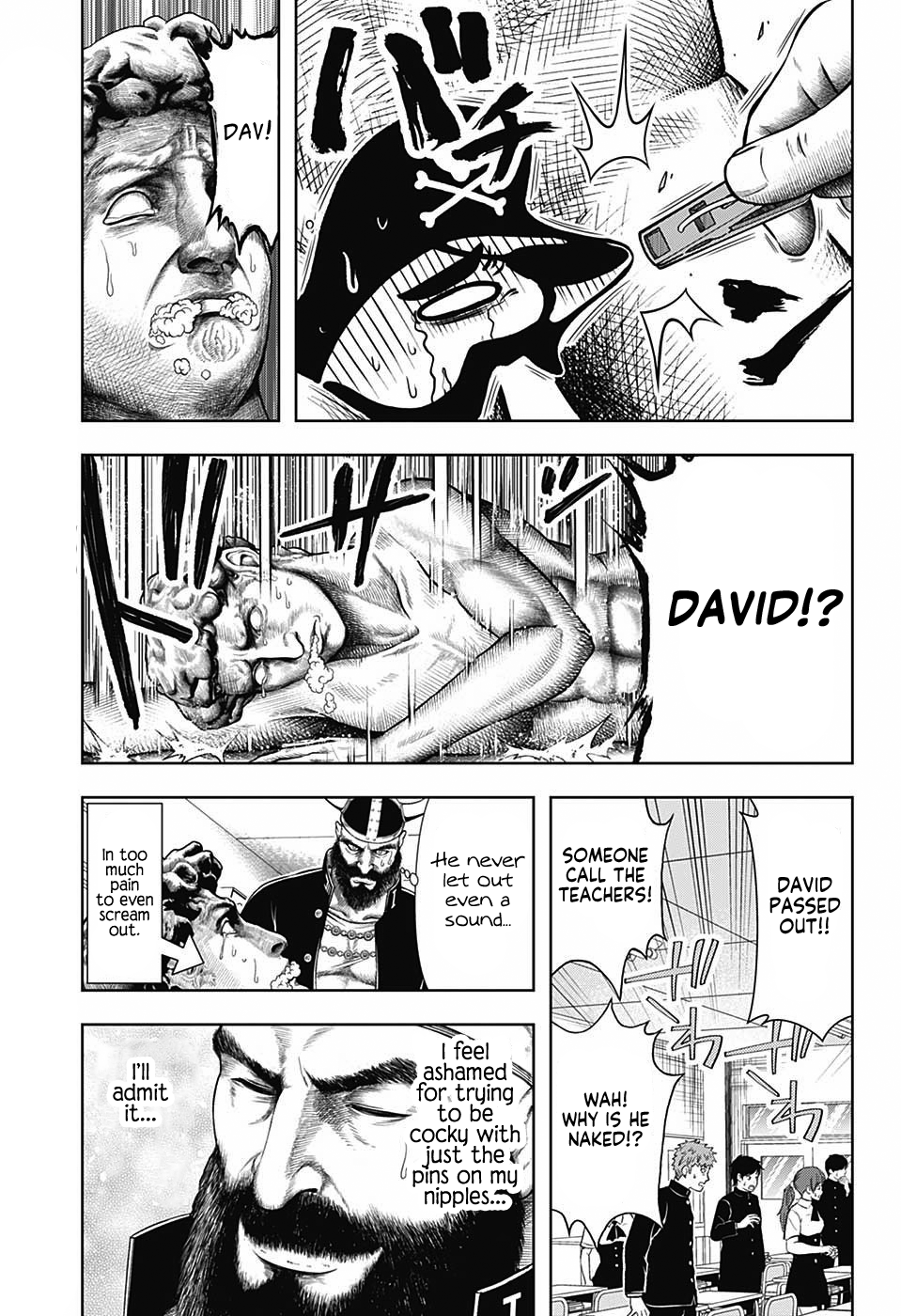 Shishunki Renaissance David-kun Chapter 7 page 11 - Chapter 7: Challenge from Goliath, the Giant