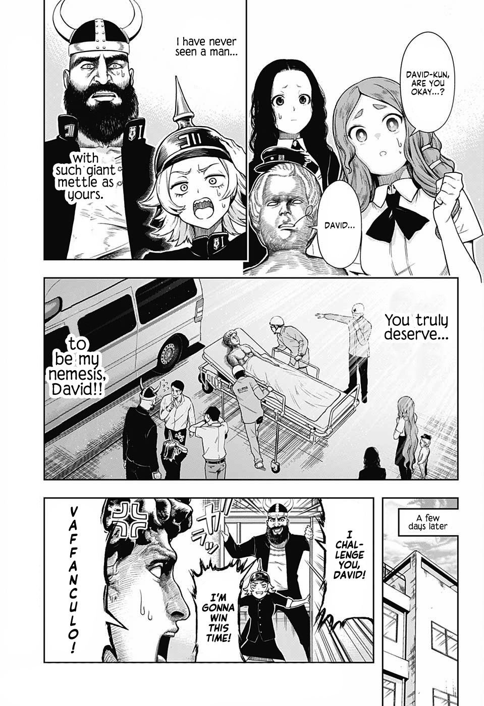 Shishunki Renaissance David-kun Chapter 7 page 13 - Chapter 7: Challenge from Goliath, the Giant