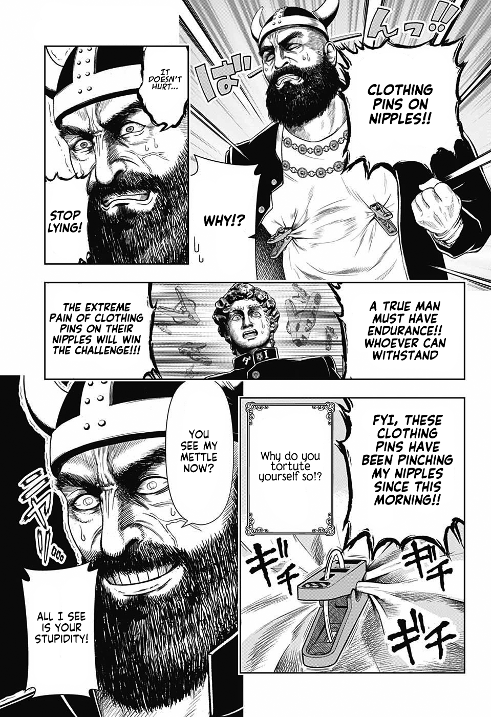 Shishunki Renaissance David-kun Chapter 7 page 5 - Chapter 7: Challenge from Goliath, the Giant