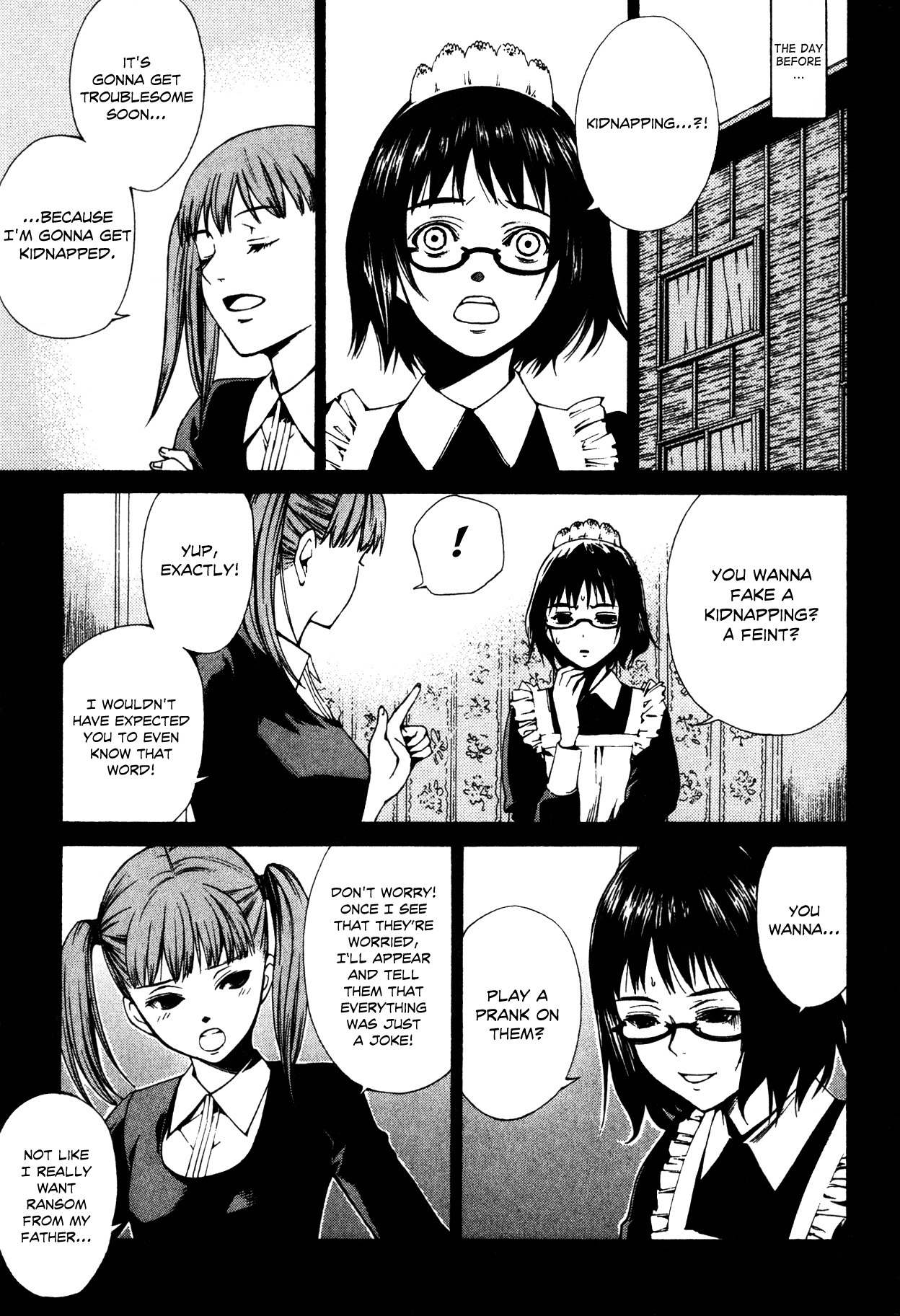 Shissou Holiday Chapter 2 page 6 - Chapter 2: escape.2