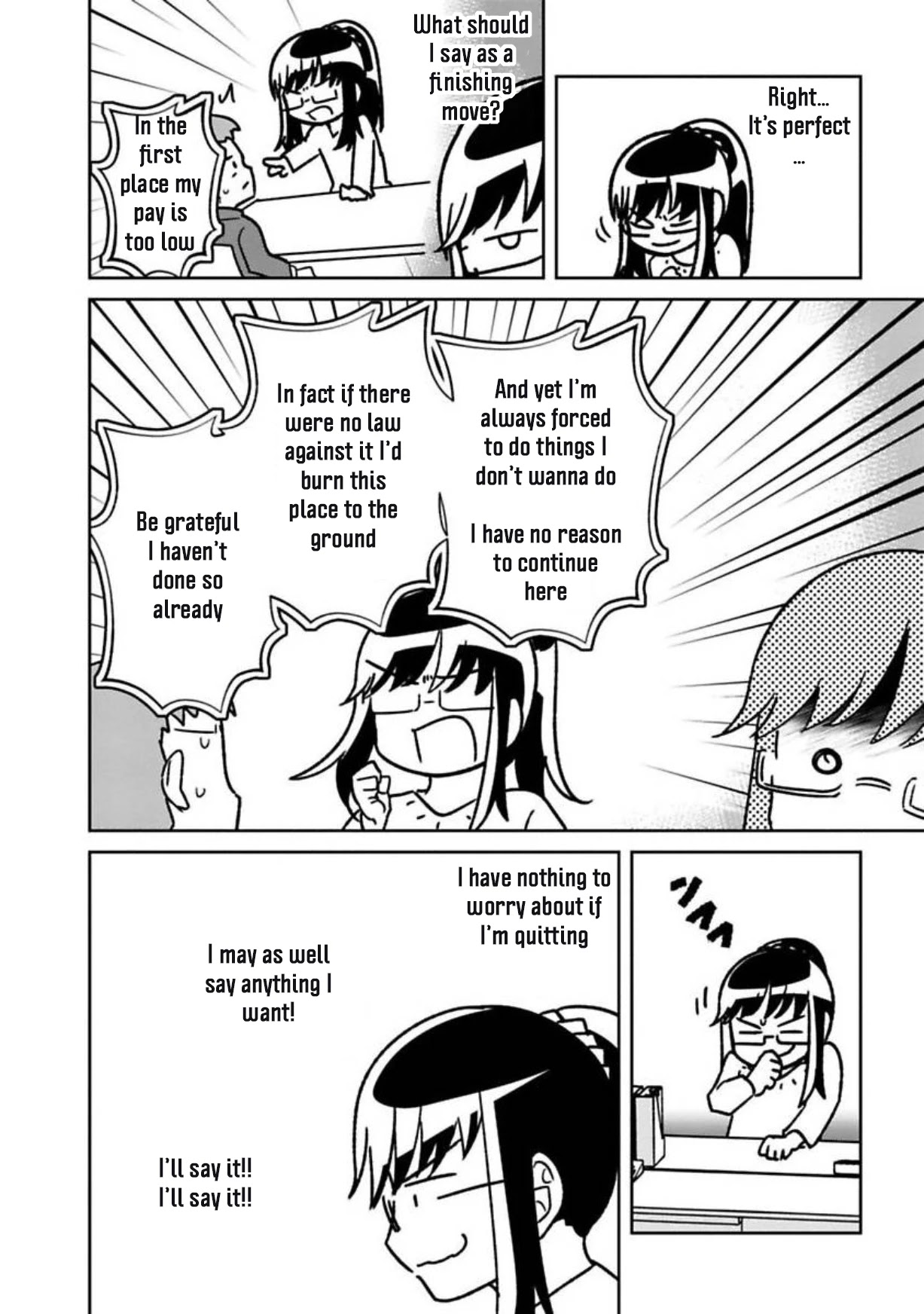 Shissou Sengen Chapter 13 page 4 - Chapter 13: Sakamoto's Resolve