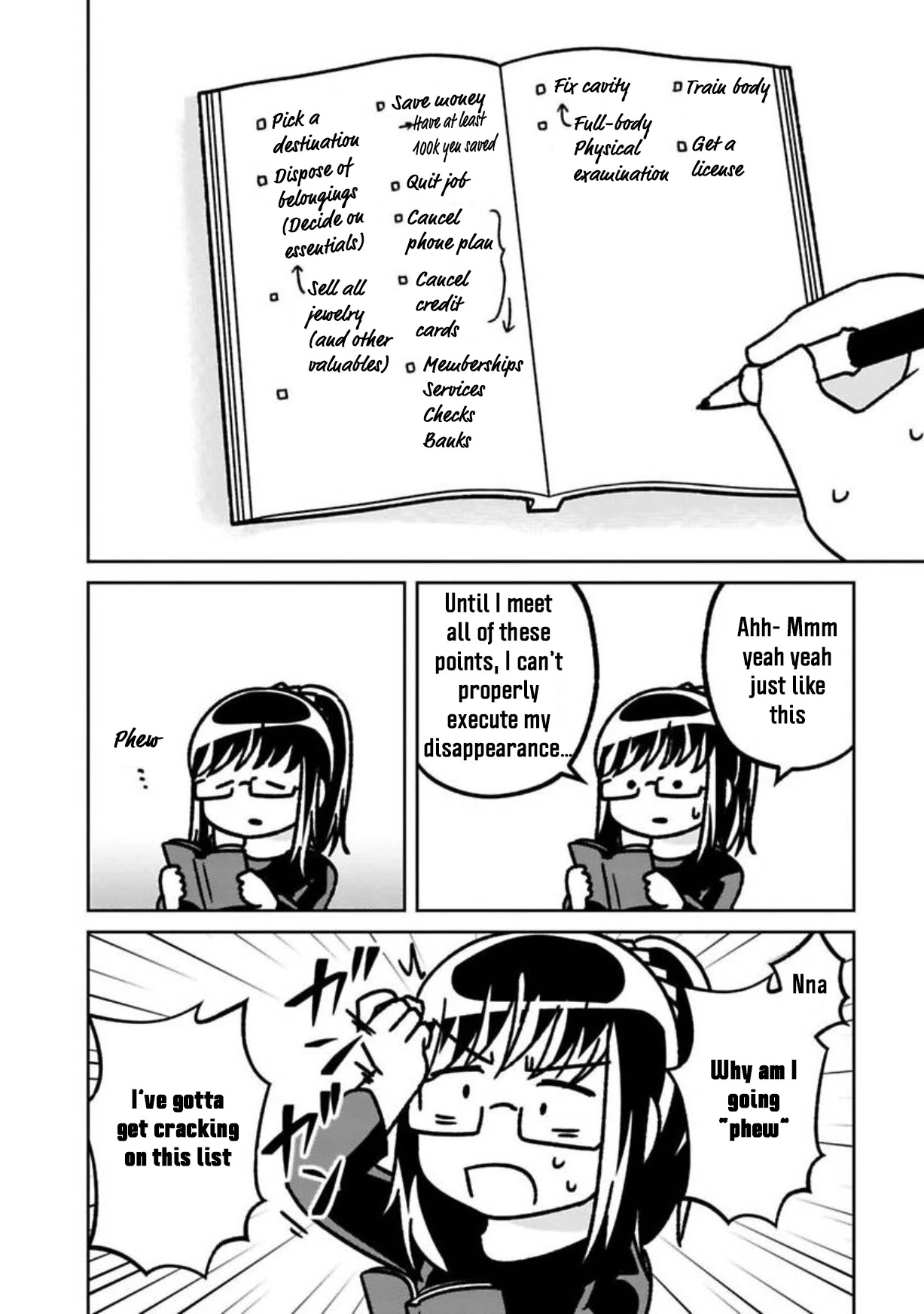 Shissou Sengen Chapter 2 page 14 - Chapter 2: Now, I'll Disappear!