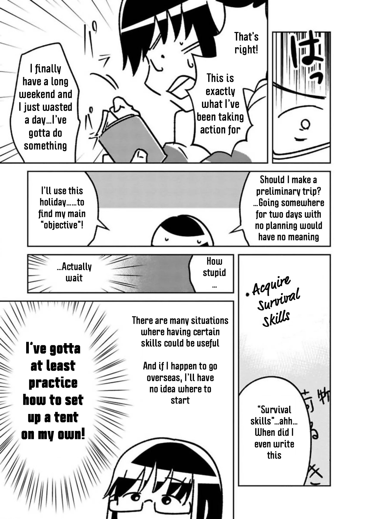 Shissou Sengen Chapter 4 page 4 - Chapter 4: Survival Ability