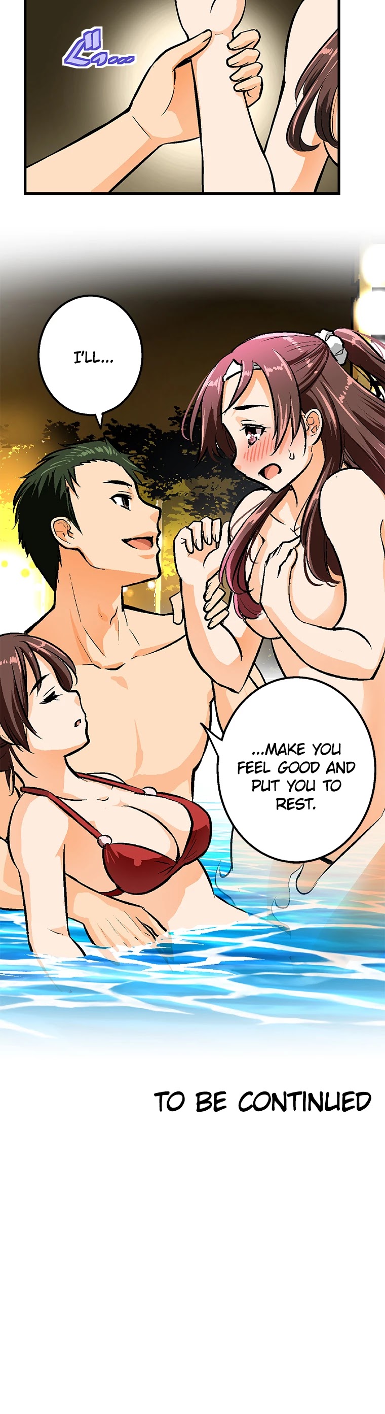 Shitai no ♡ Karen-san!! Chapter 32 page 23 - Chapter 32: Night Pool Adventure