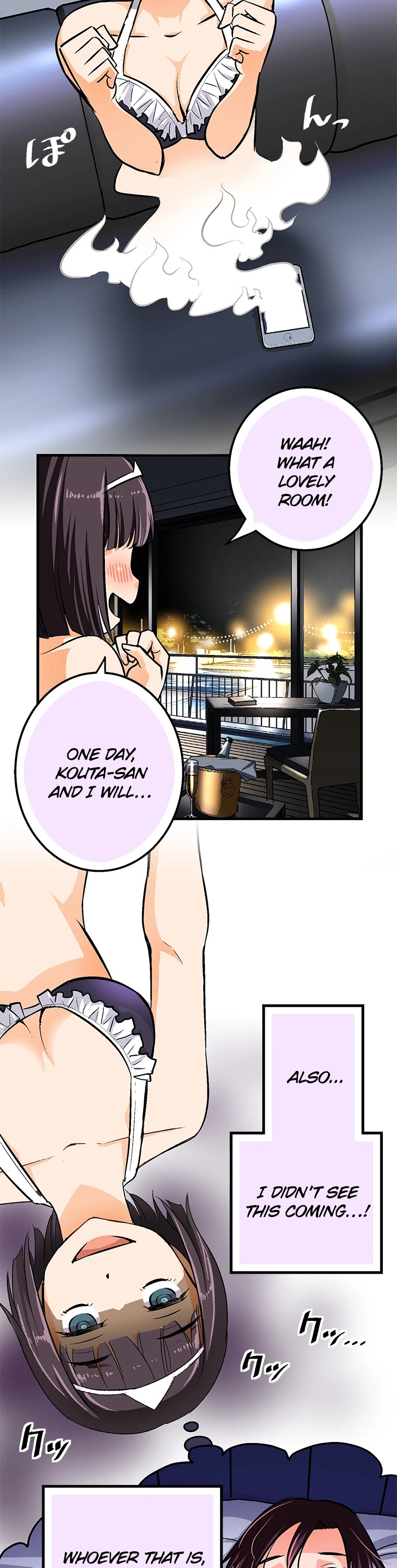 Shitai no ♡ Karen-san!! Chapter 32 page 4 - Chapter 32: Night Pool Adventure