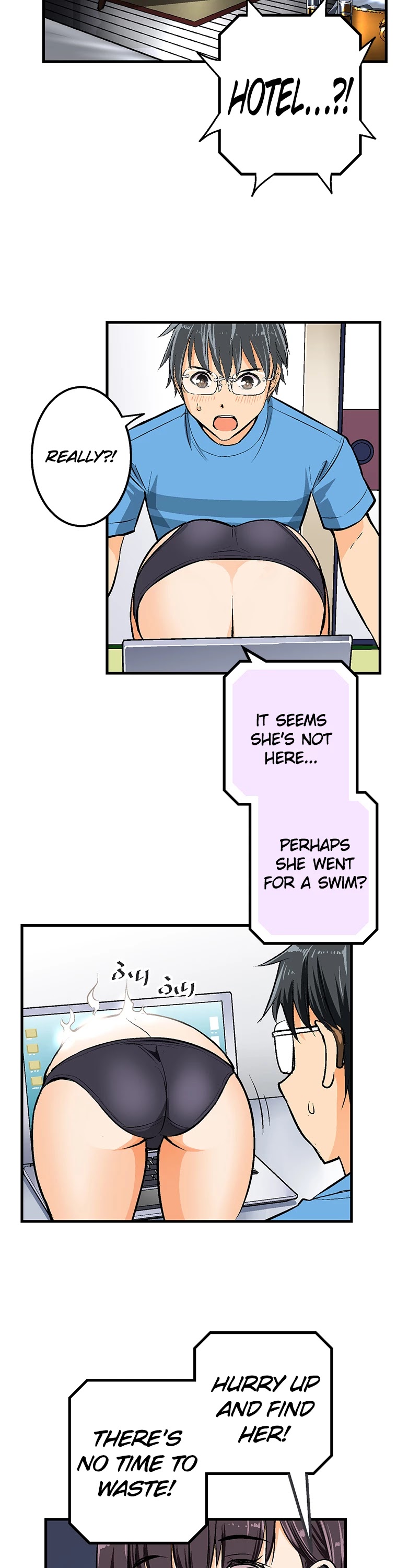 Shitai no ♡ Karen-san!! Chapter 32 page 6 - Chapter 32: Night Pool Adventure