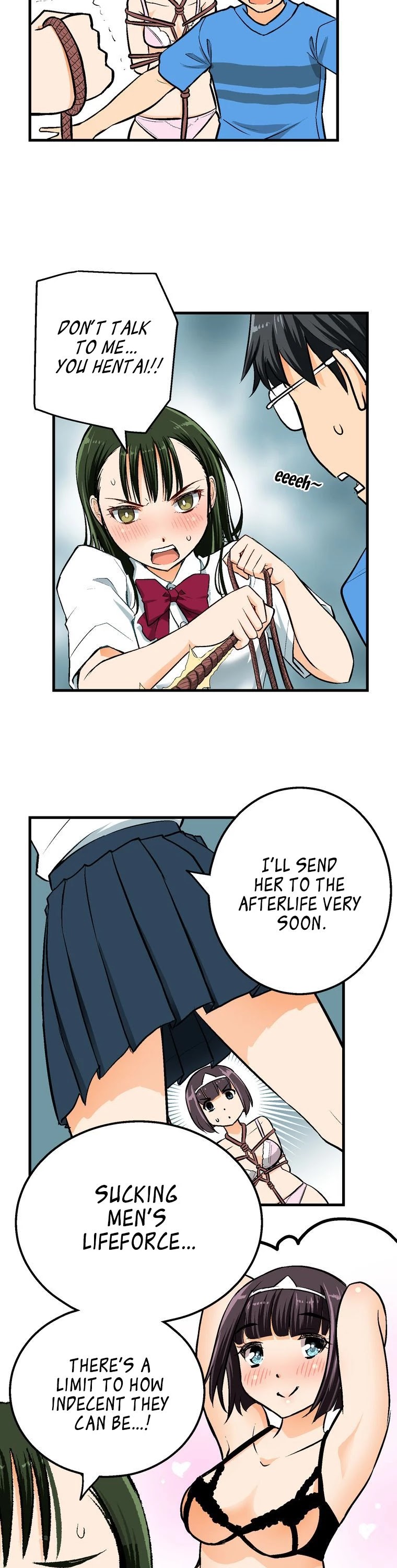 Shitai no ♡ Karen-san!! Chapter 36 page 5 - Chapter 36: Bondage on a Bounded Ghost?!