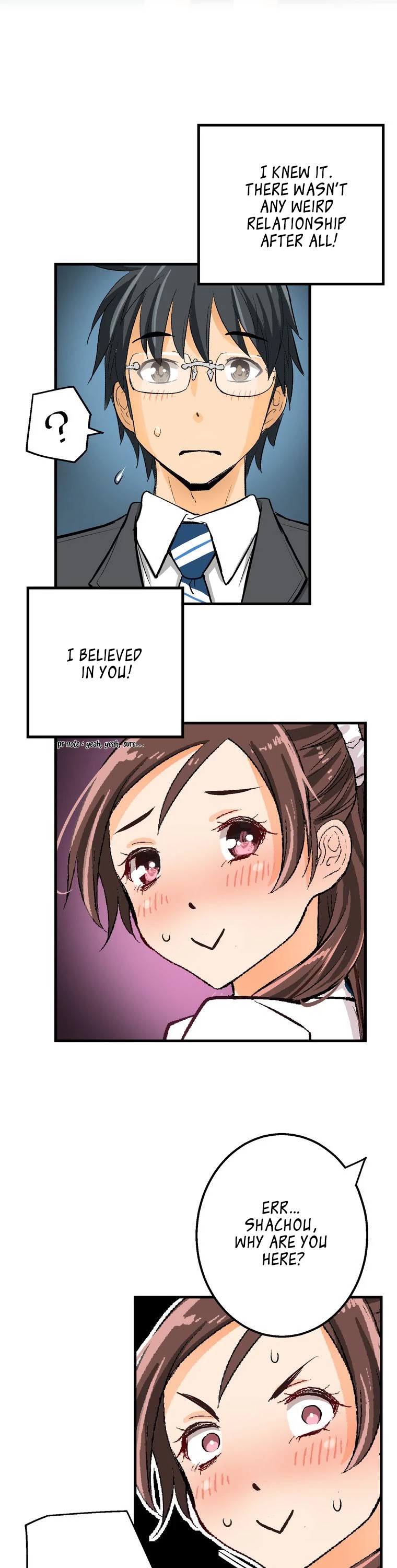 Shitai no ♡ Karen-san!! Chapter 39 page 15 - Chapter 39: Shachou, Appear!!