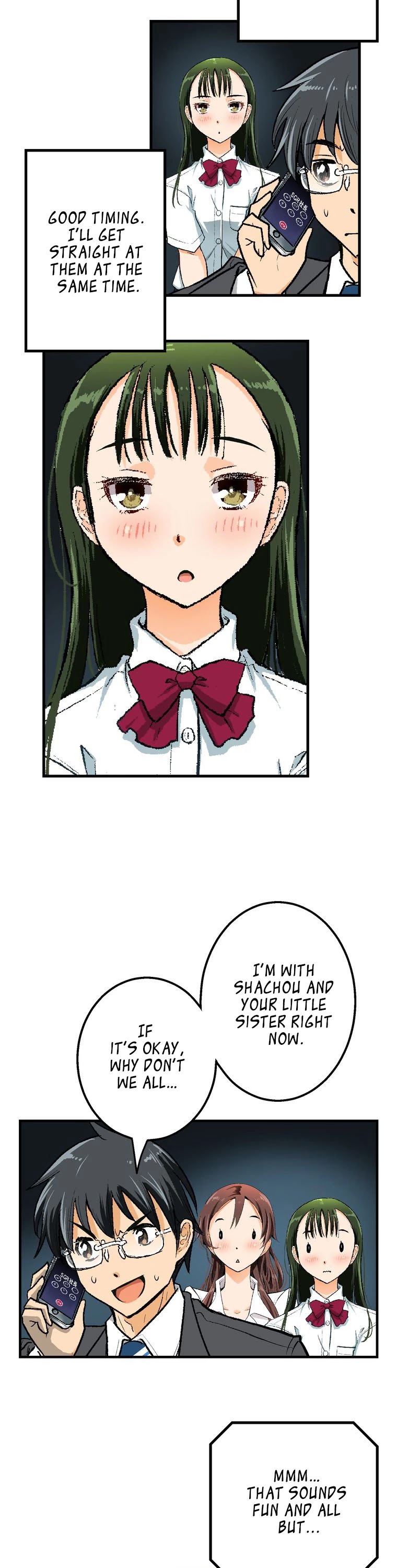 Shitai no ♡ Karen-san!! Chapter 39 page 22 - Chapter 39: Shachou, Appear!!