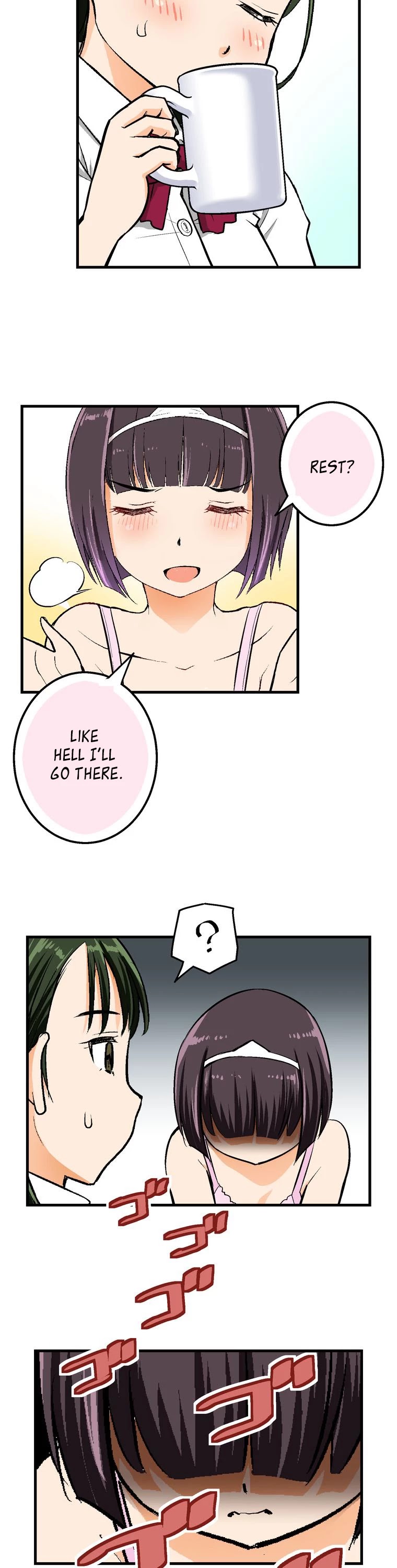 Shitai no ♡ Karen-san!! Chapter 44 page 16 - Chapter 44: Bound Ghost
