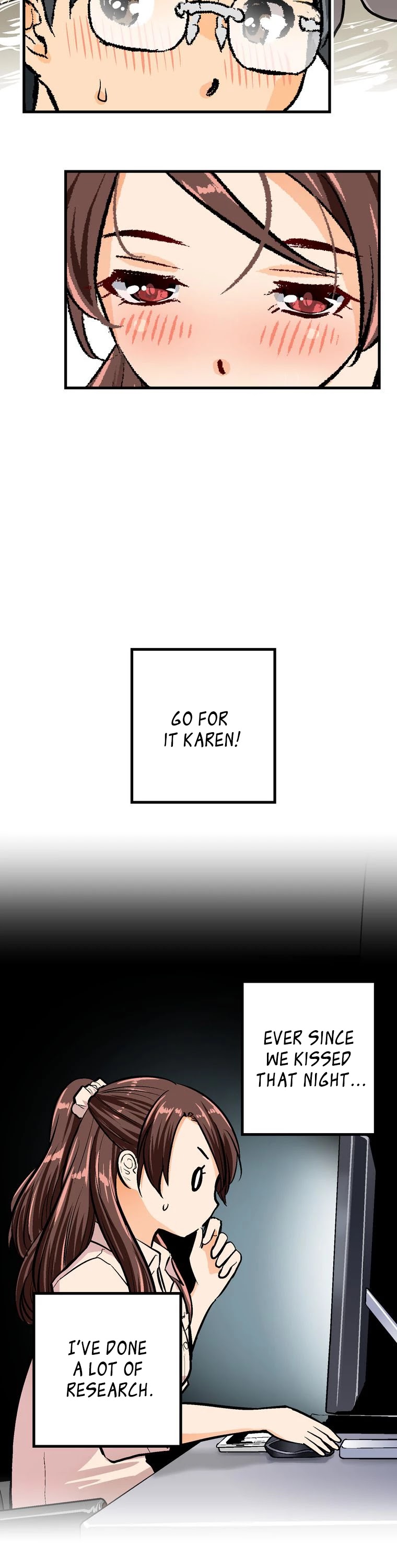 Shitai no ♡ Karen-san!! Chapter 47 page 26 - Chapter 47: Starting With A Kiss ◯ ╳ △