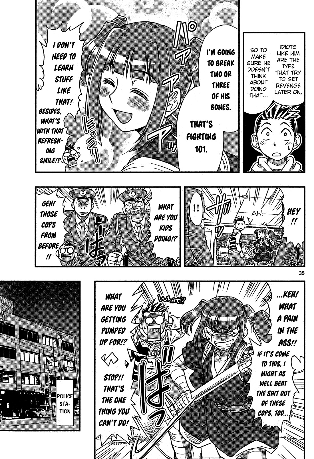 Shitei Bouryoku Shoujo Shiomi-chan Chapter 1 page 39 - Chapter 1: A Dishonorable Start